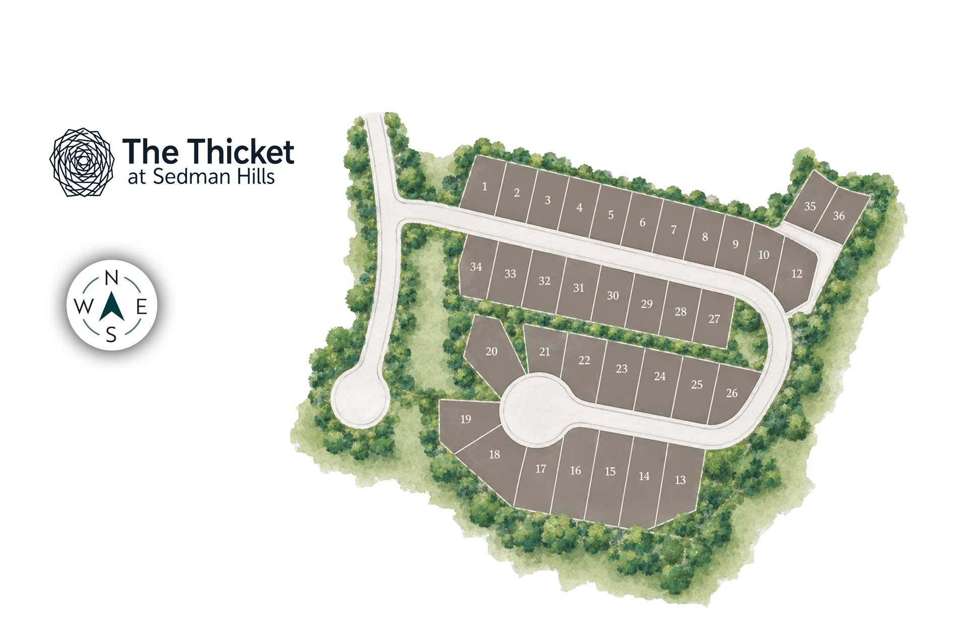 Sedman Hills community map