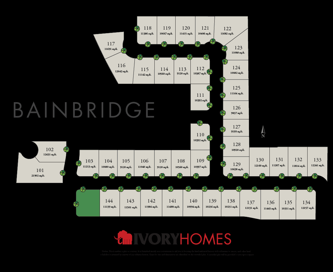 Bainbridge community map