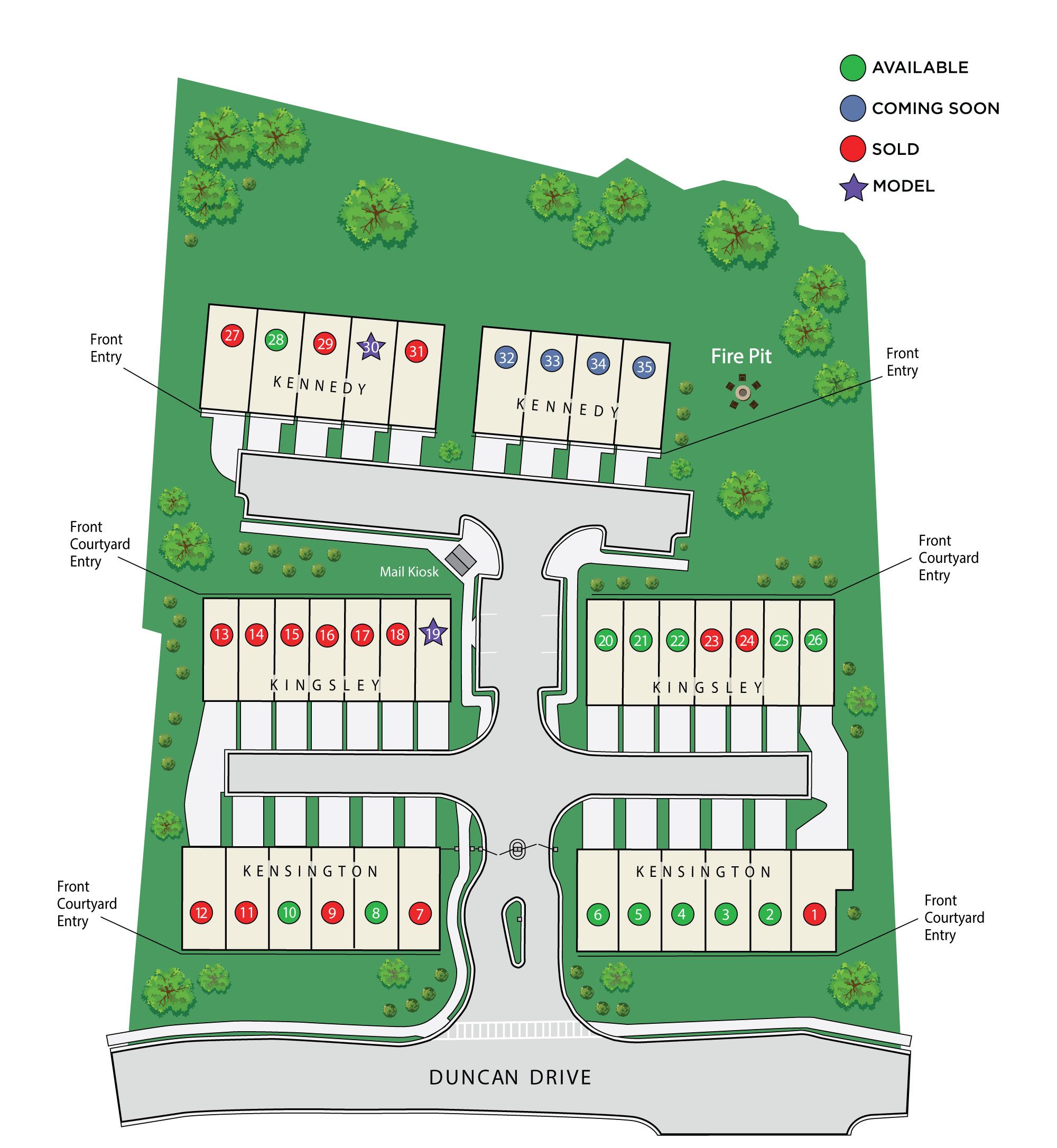 Devin's Shire community map
