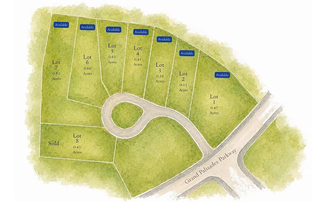 Grand Preserve community map