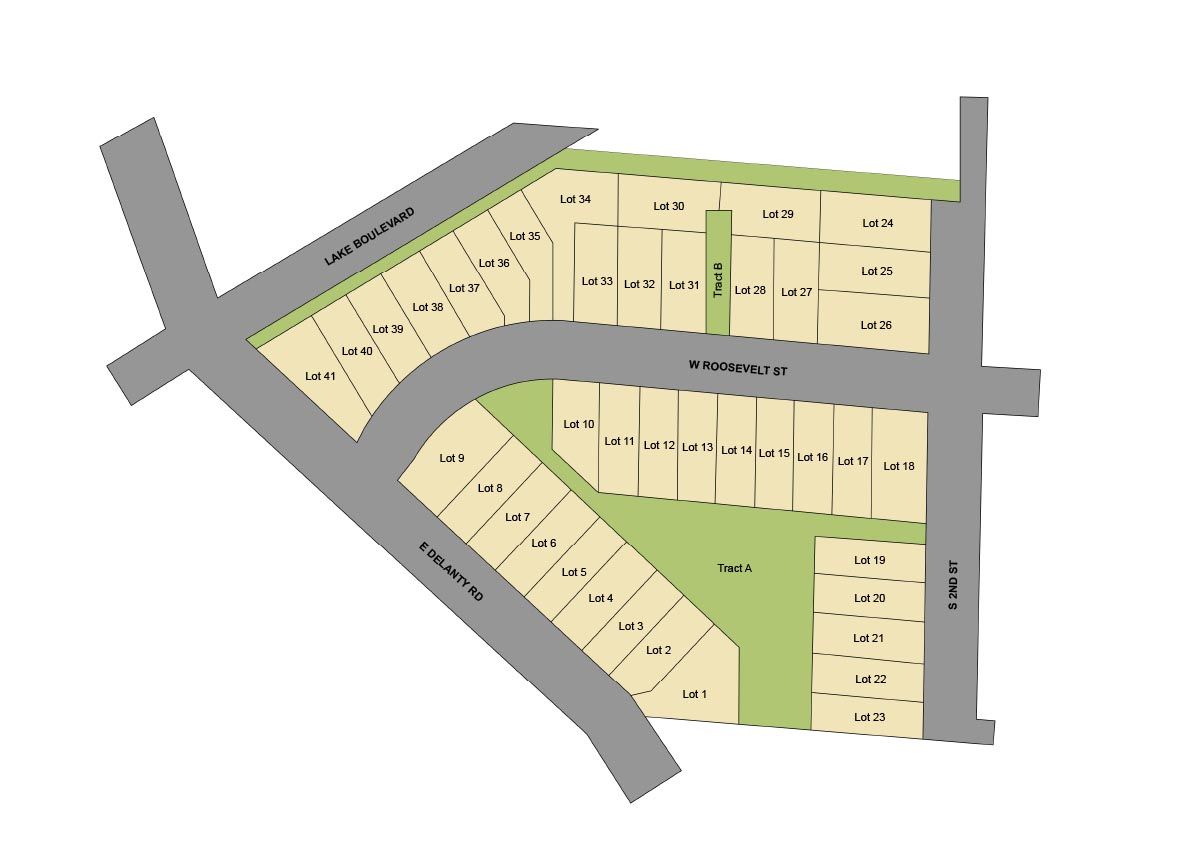 Cedar Pointe community map