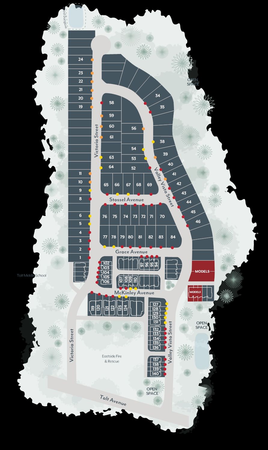 Tolt River Terrace community map