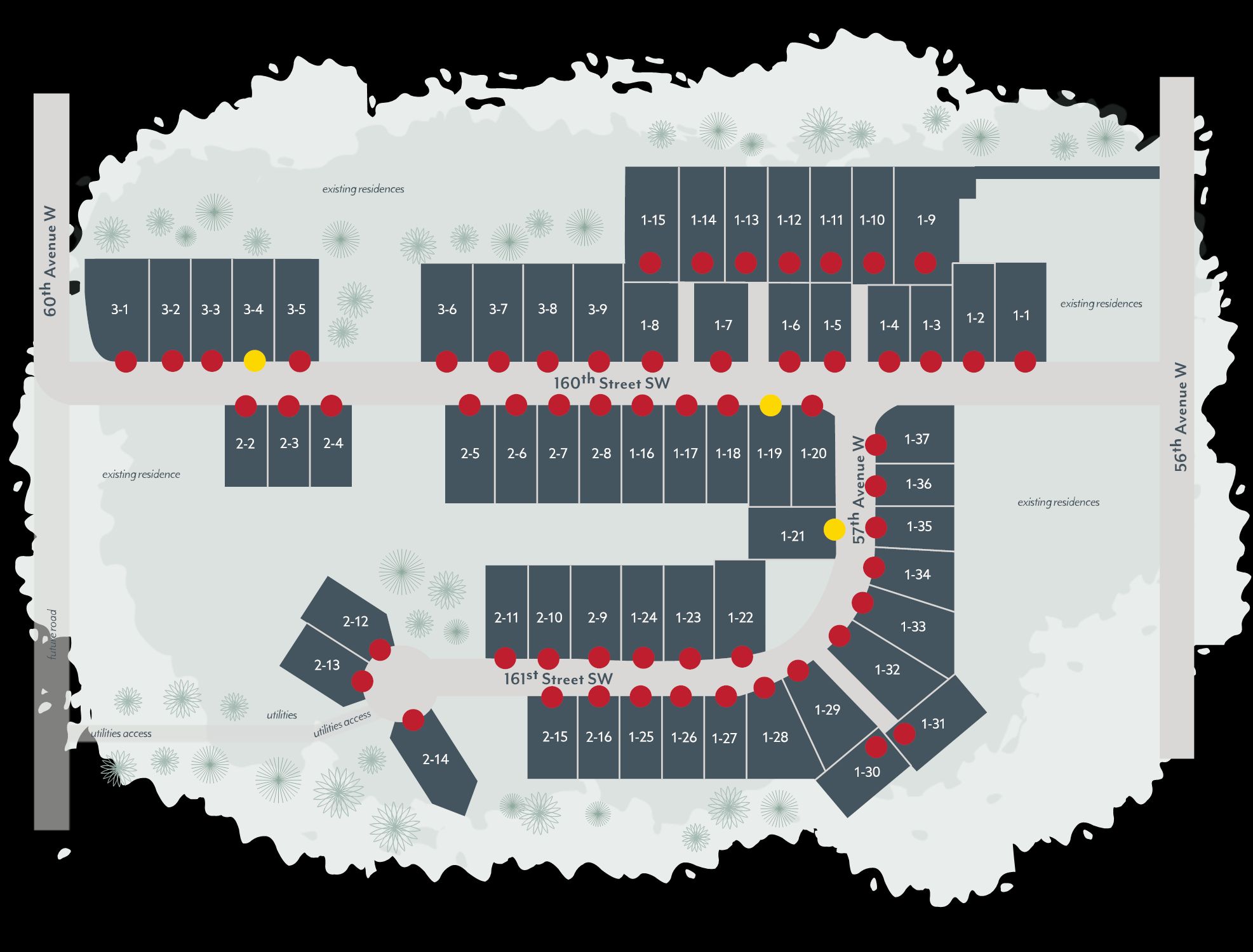 Edmonds Ridge community map