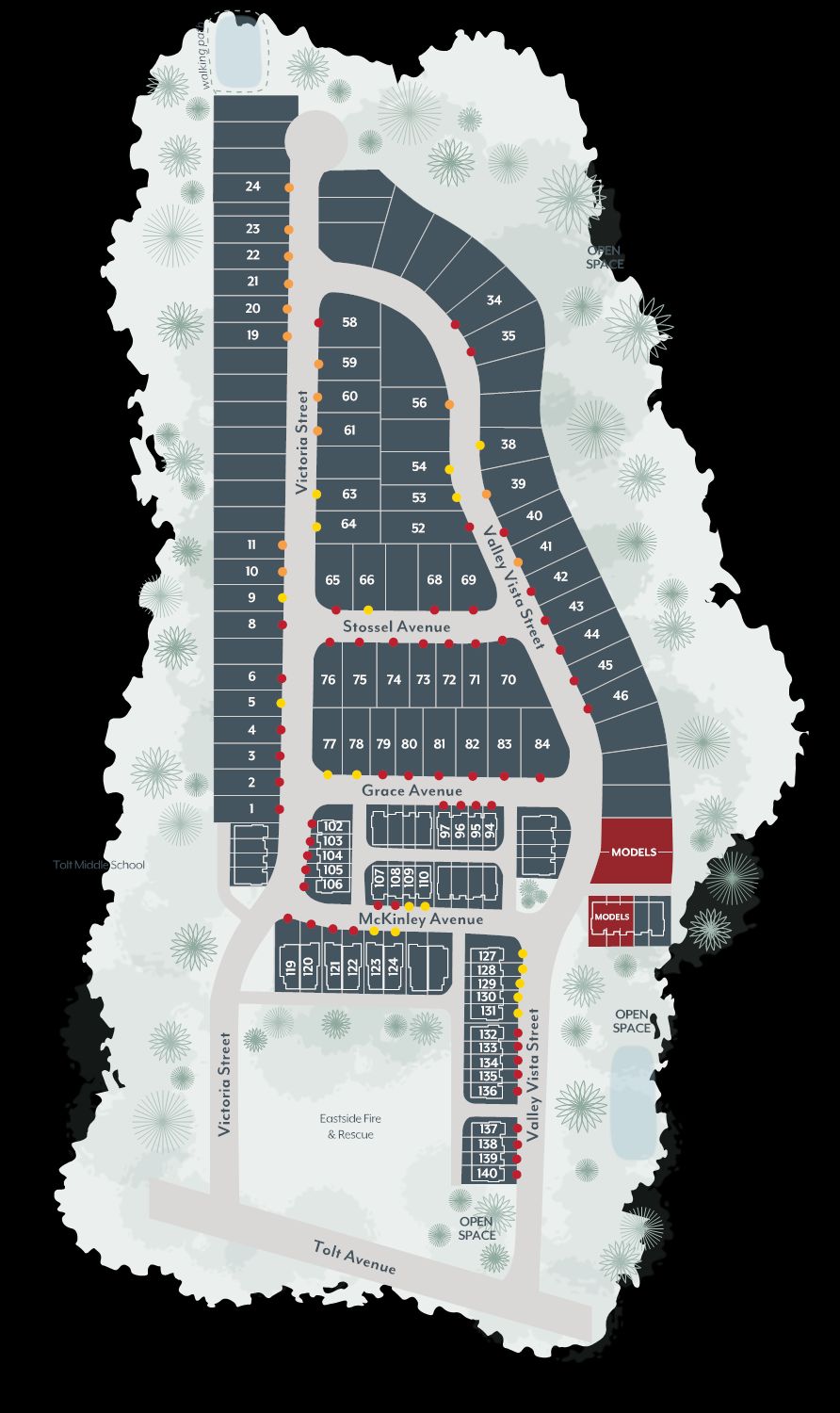 Tolt River Terrace community map
