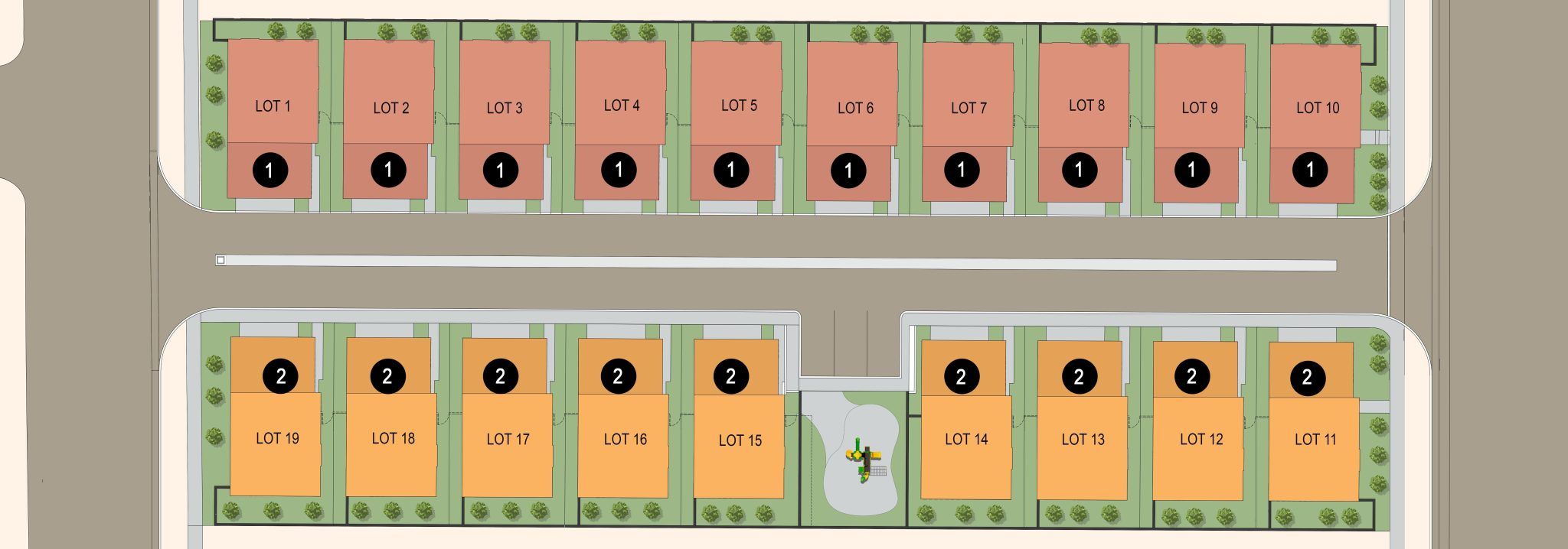 Paseo community map