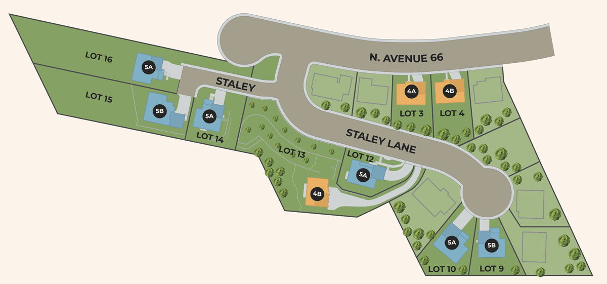 Arroyo Ridge community map