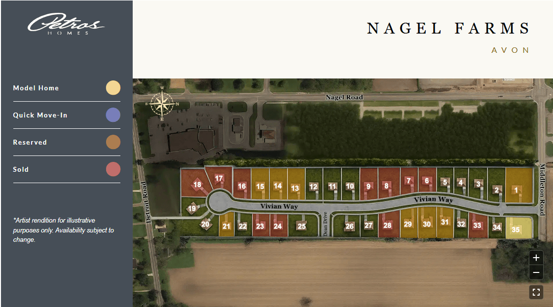 Nagel Farms community map