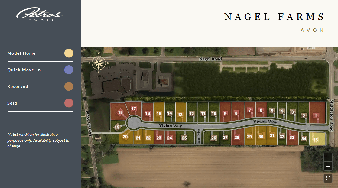 Nagel Farms community map