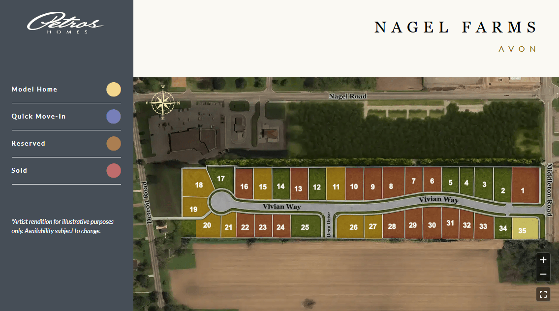 Nagel Farms community map