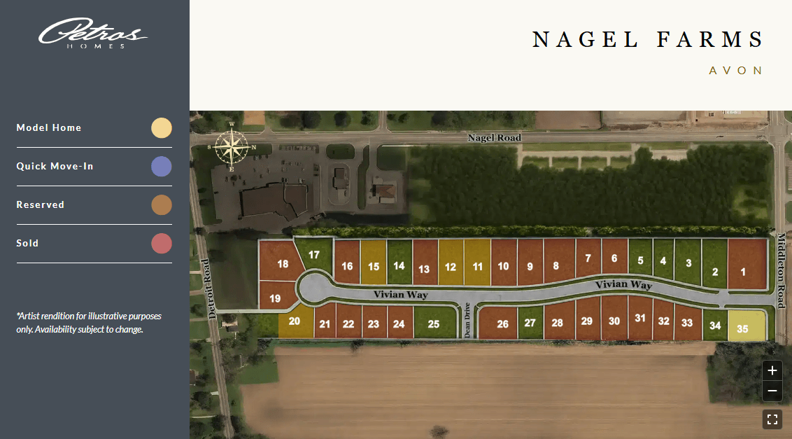 Nagel Farms community map