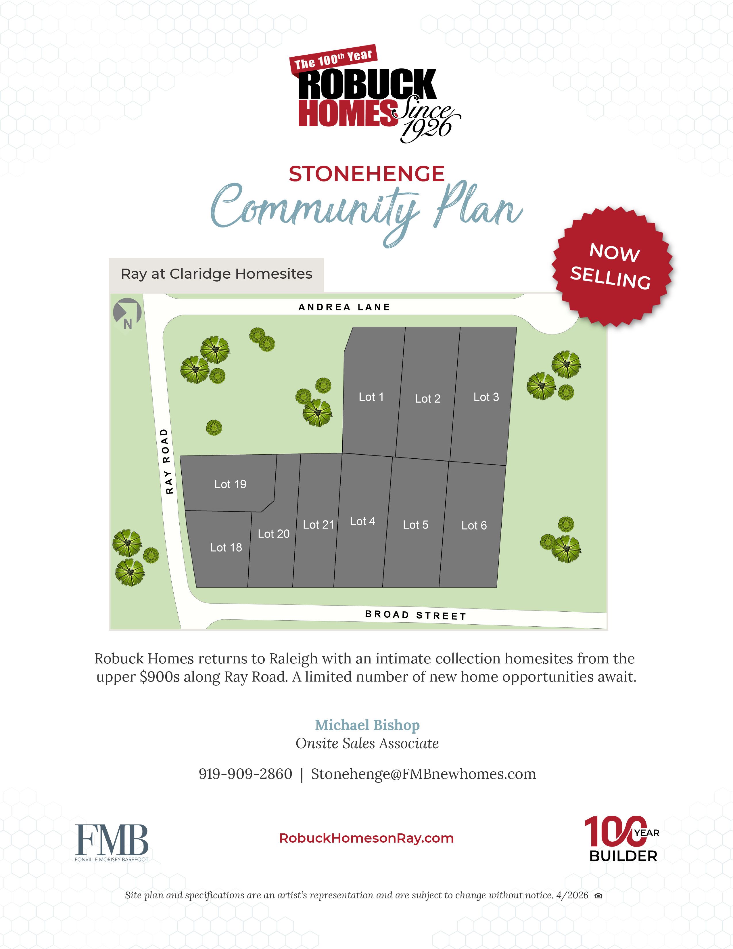 Ray at Claridge community map