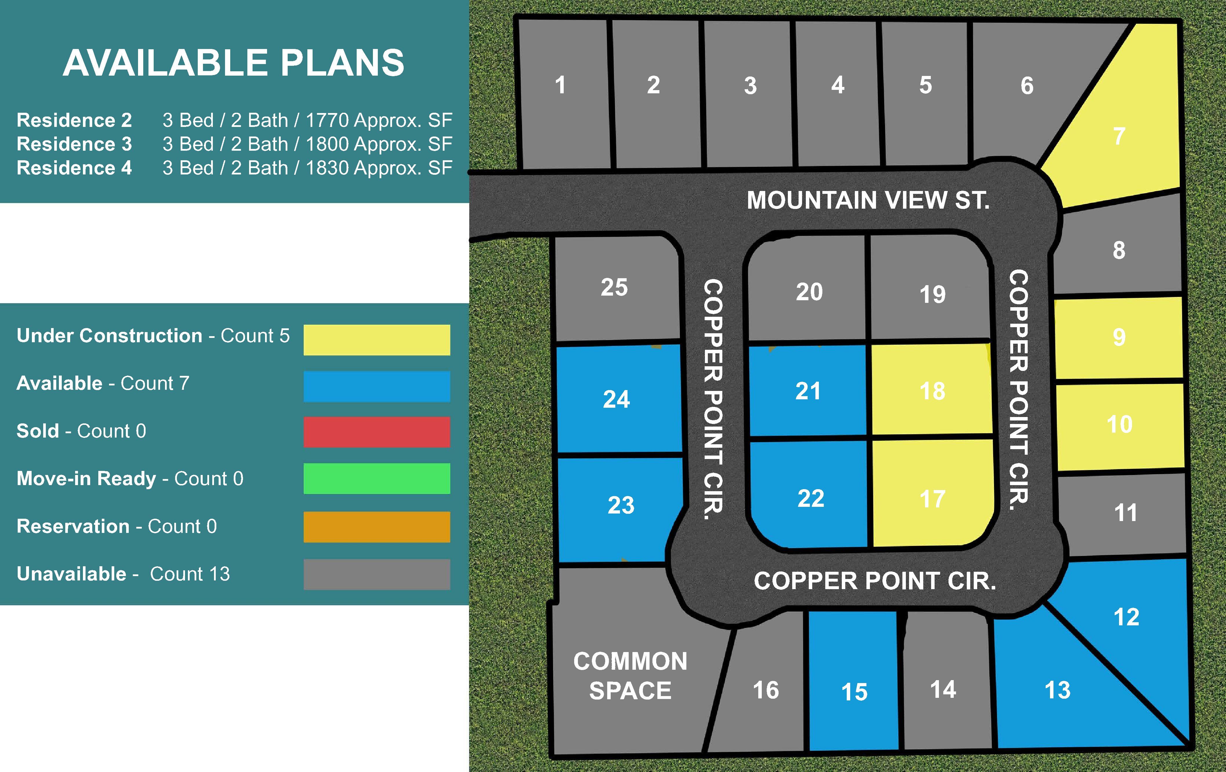 Copper Pointe community map