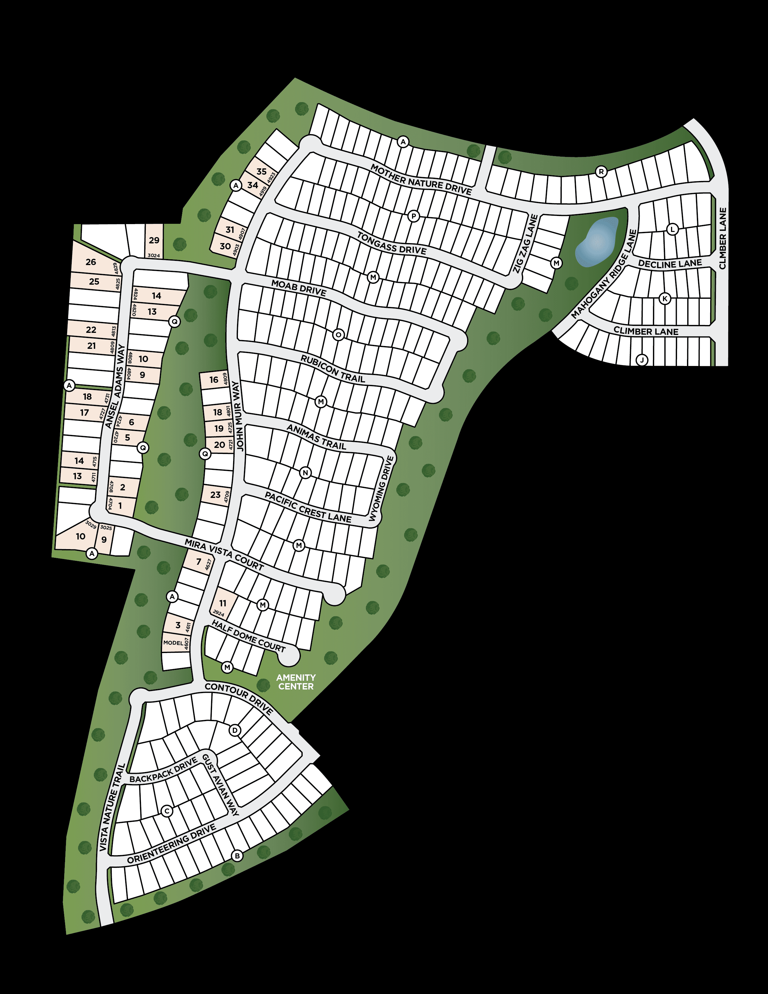 Ridgeline community map