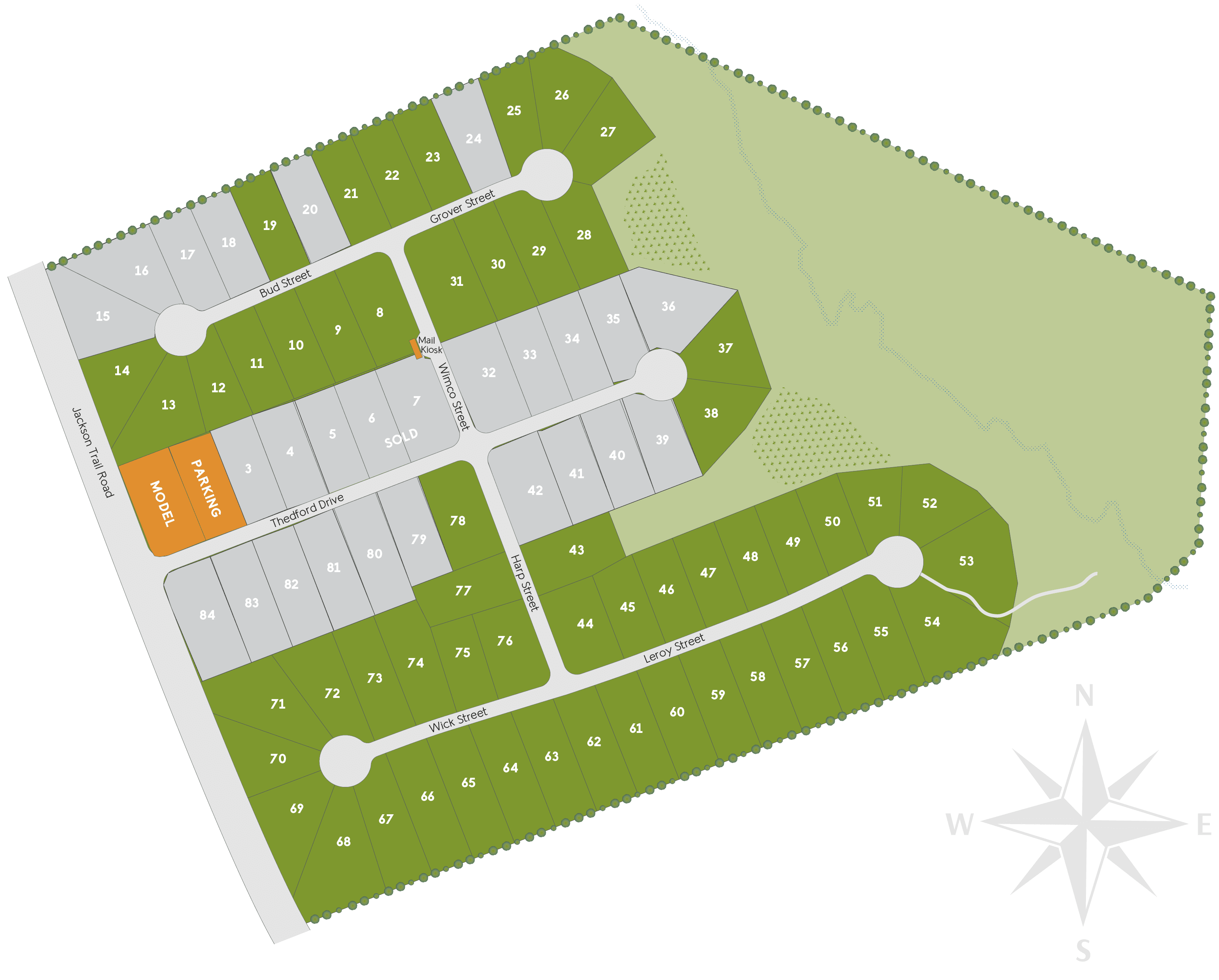 Allen Manor community map
