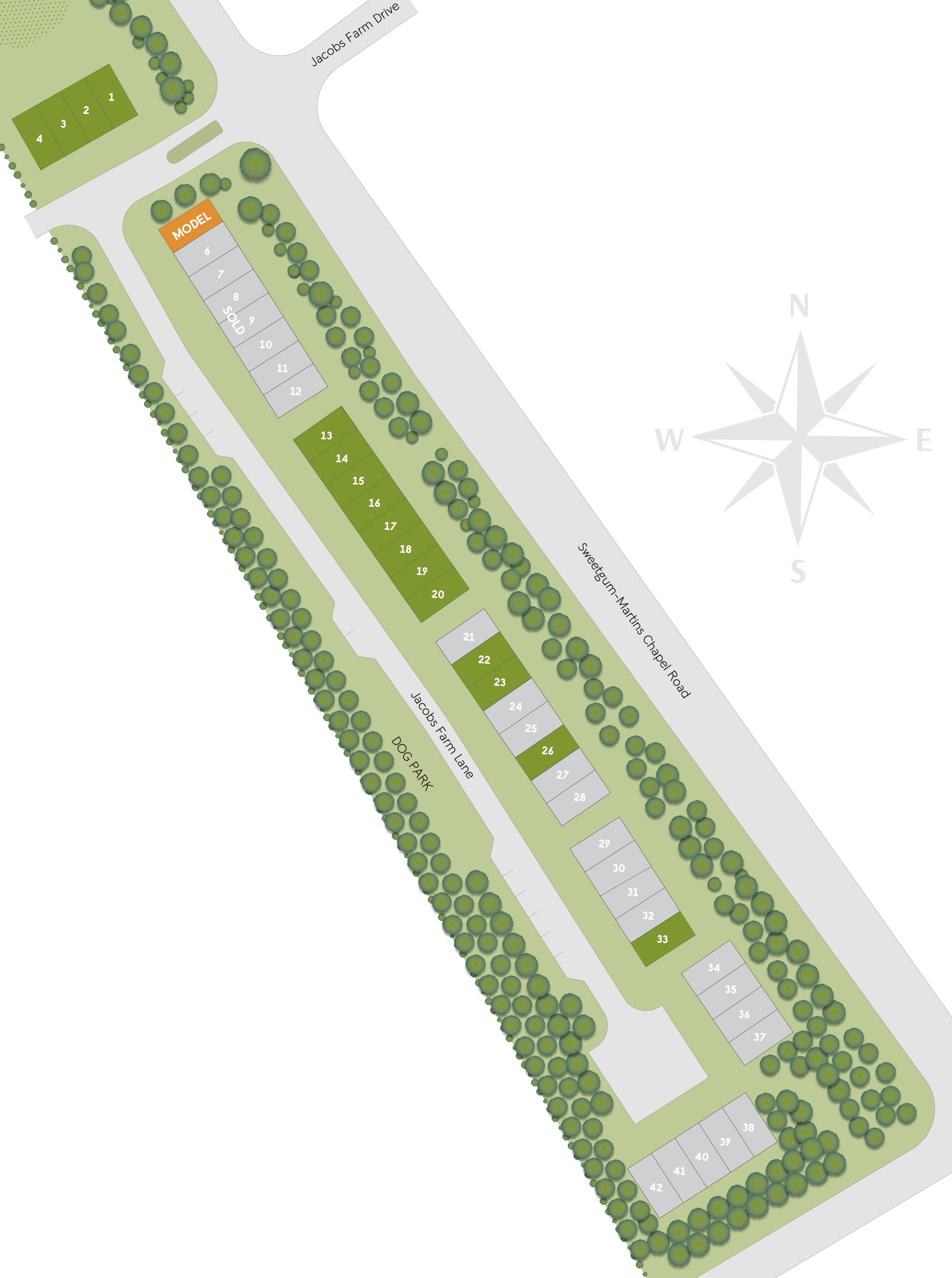 Franklin Manor community map