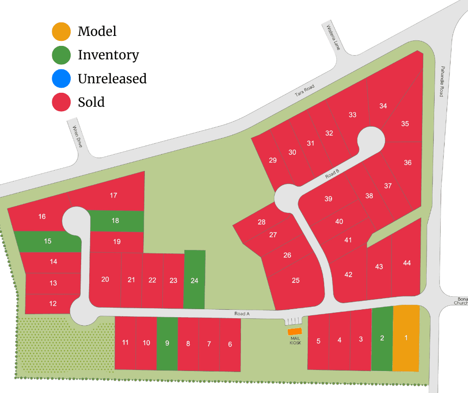 Trellis Park community map