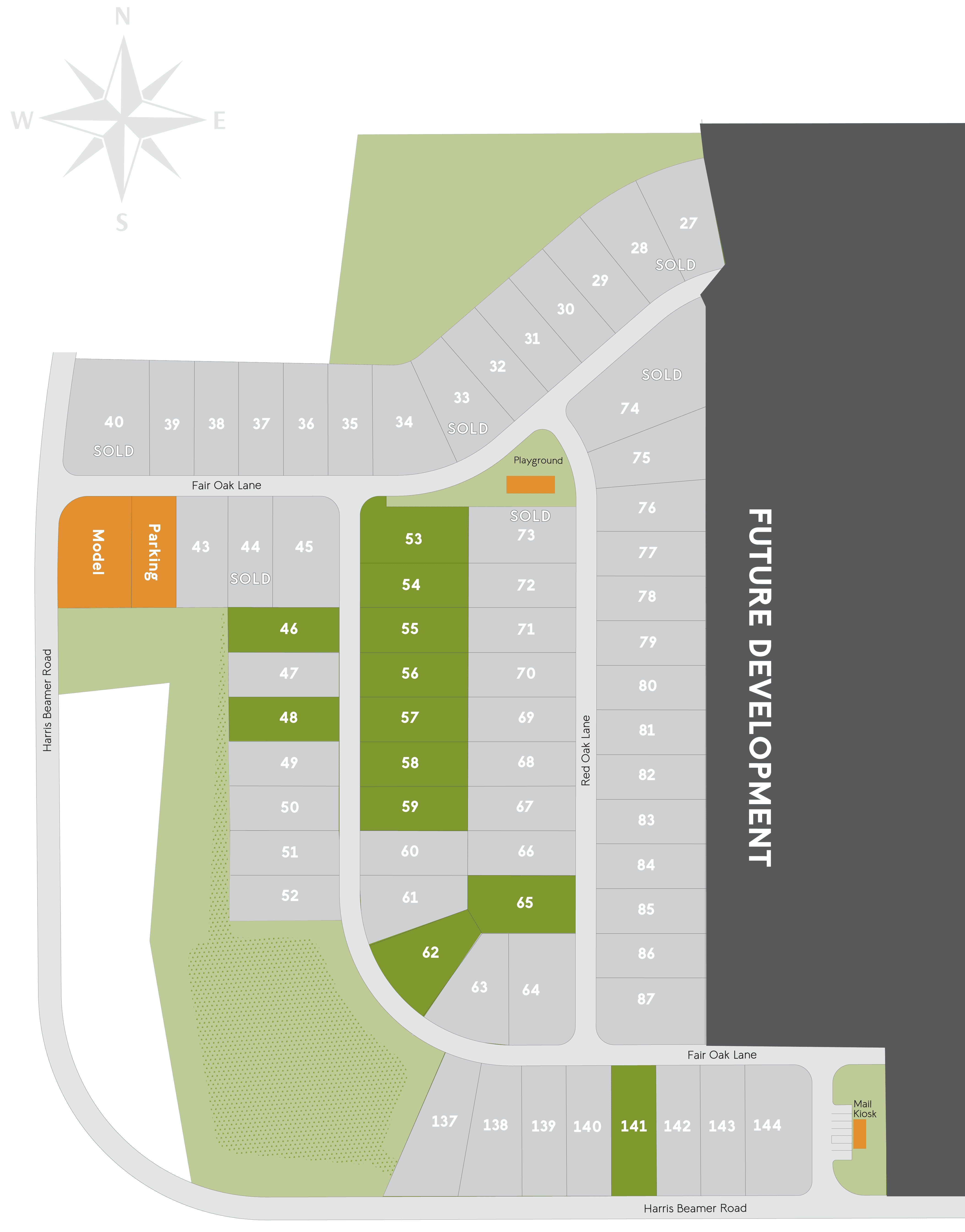 Fair Oak community map