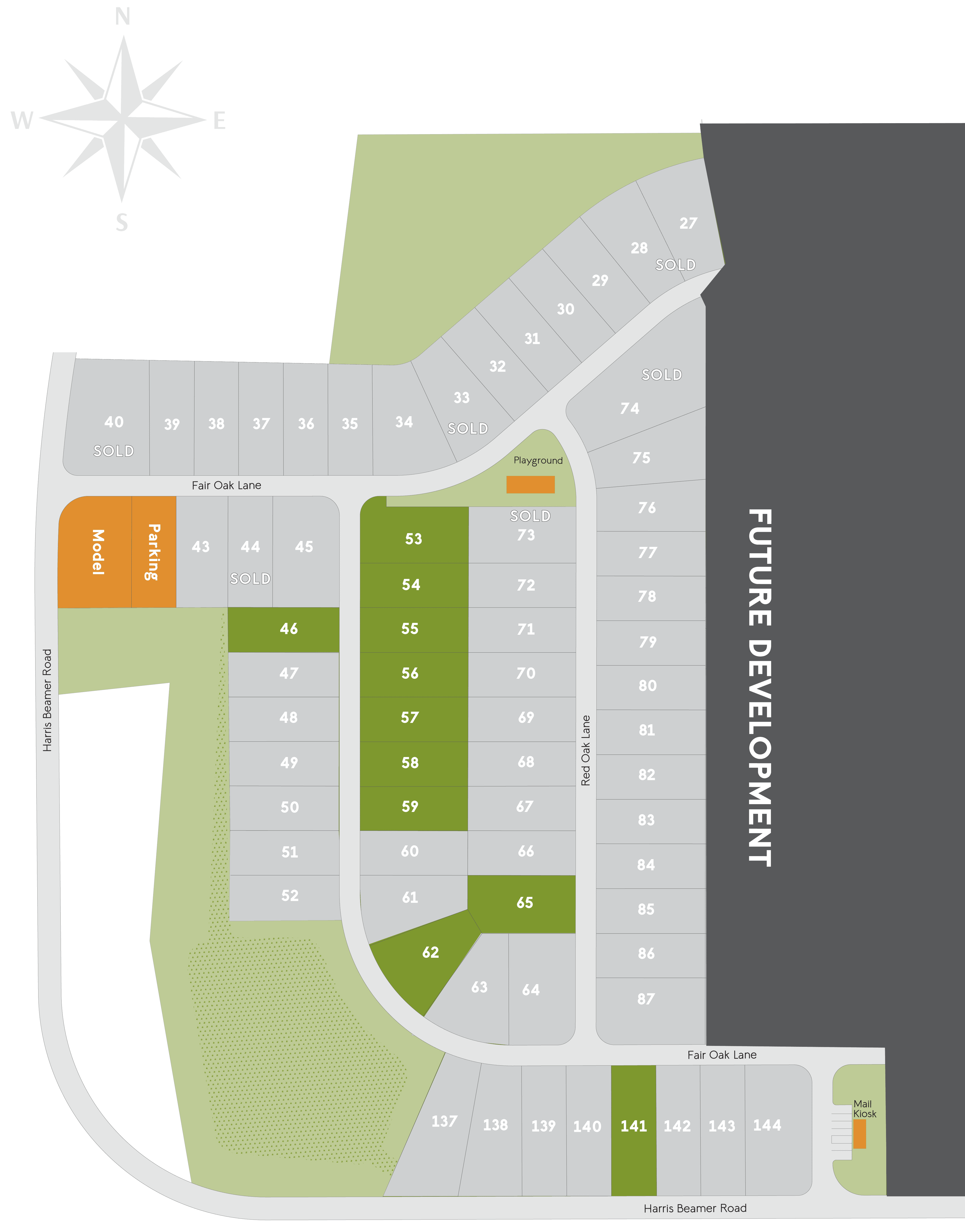 Fair Oak community map