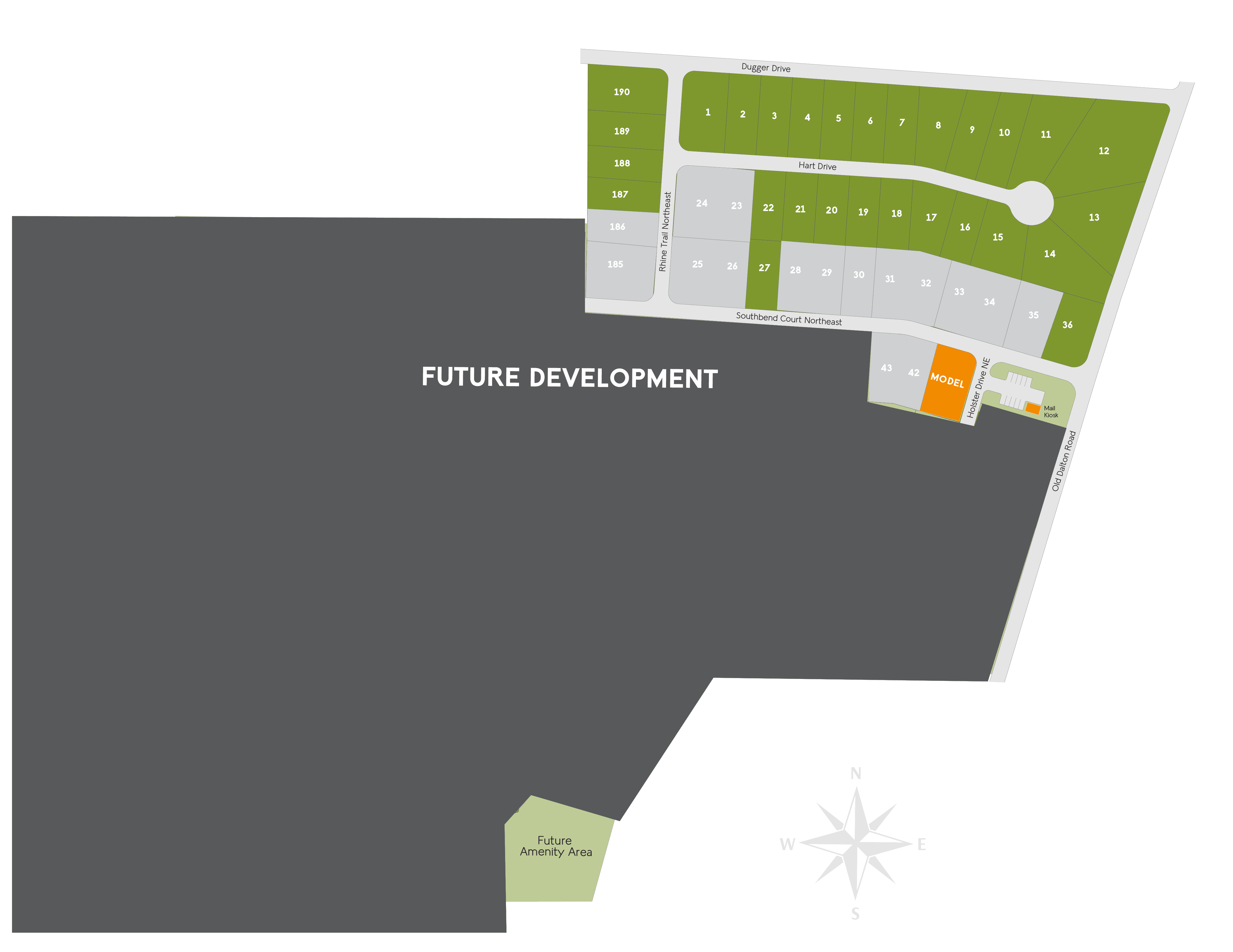 Southbend community map