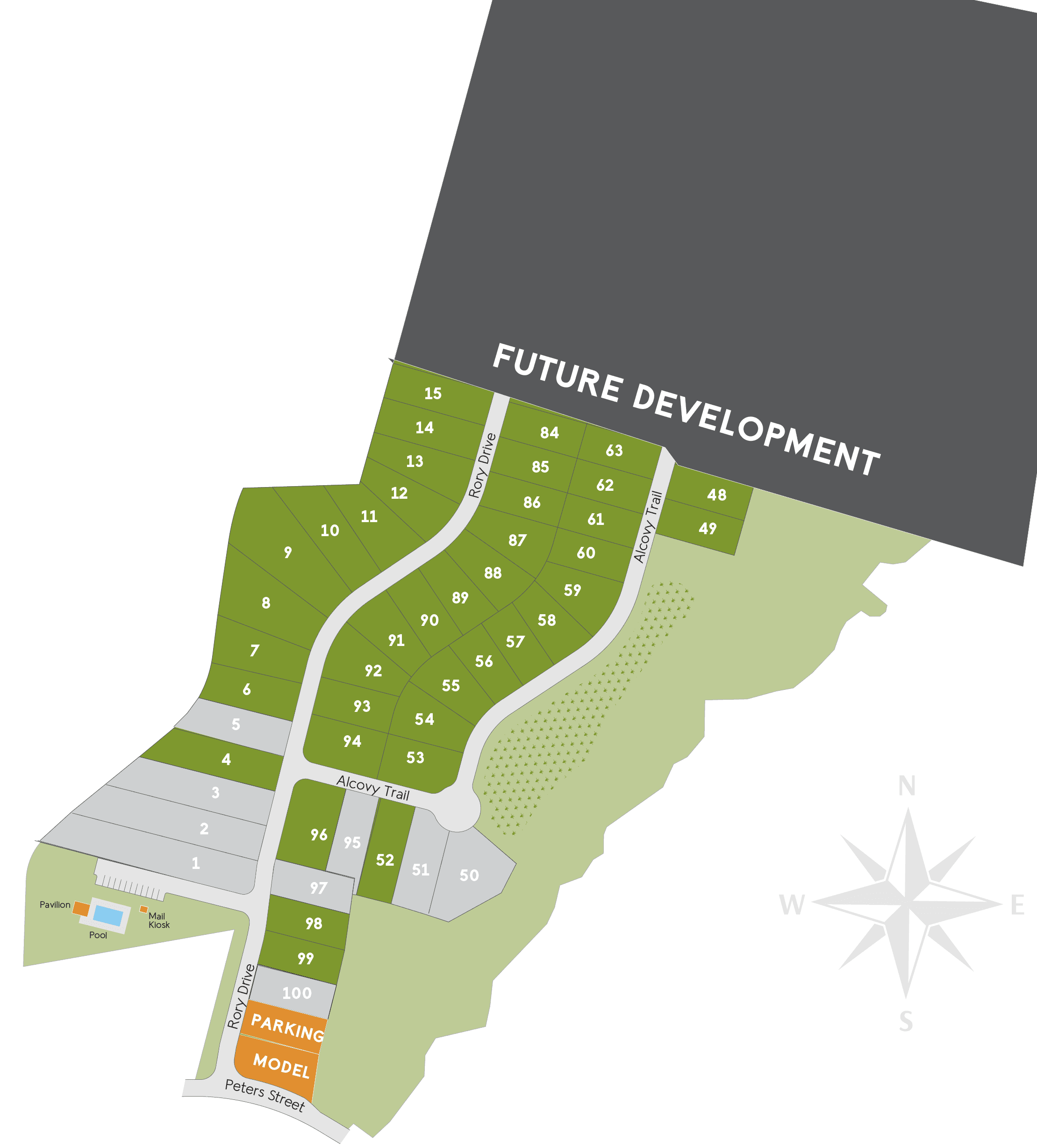 Laurel Creek community map