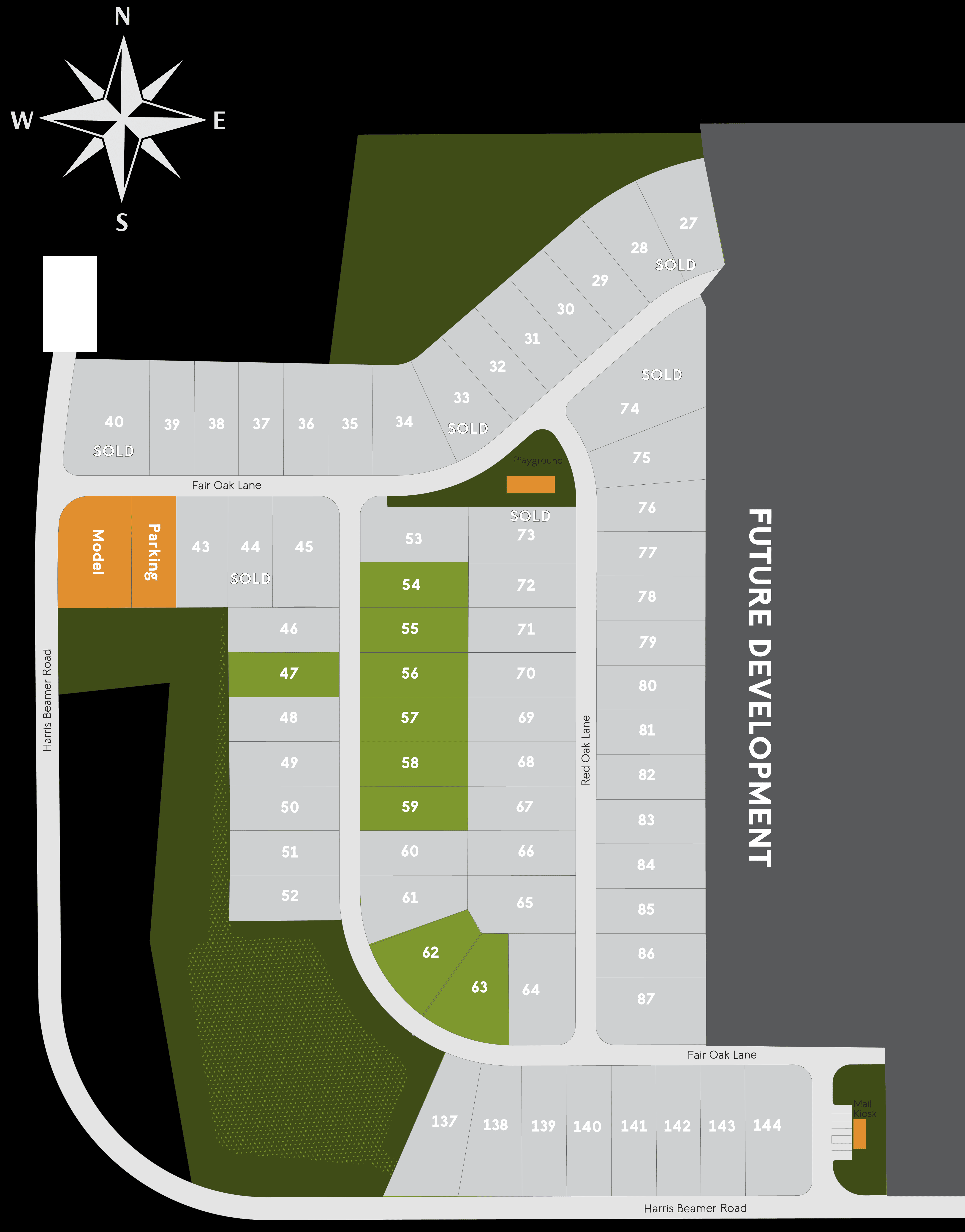 Fair Oak community map
