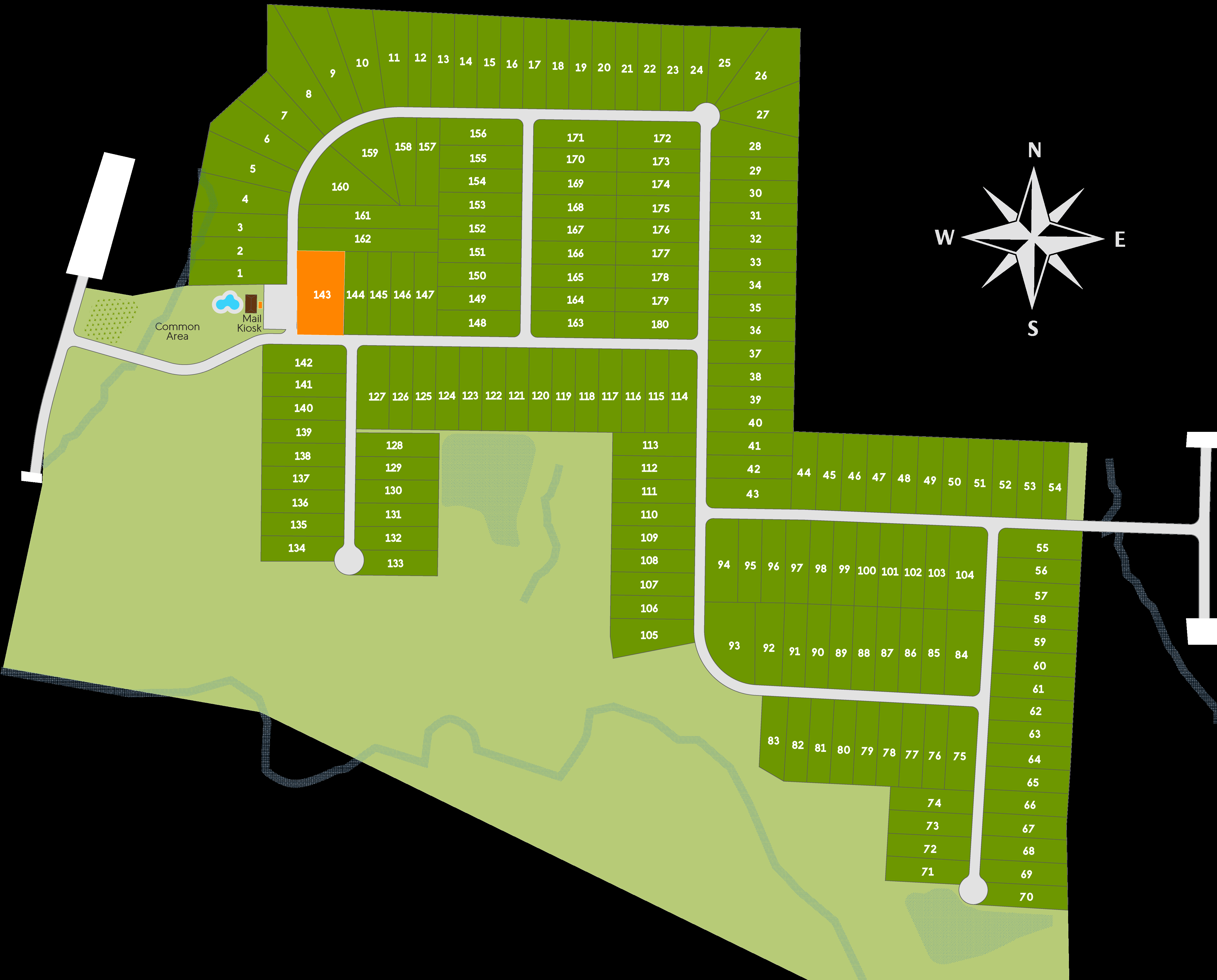 Sagebrook community map