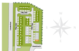 Townes At The Stiles community map