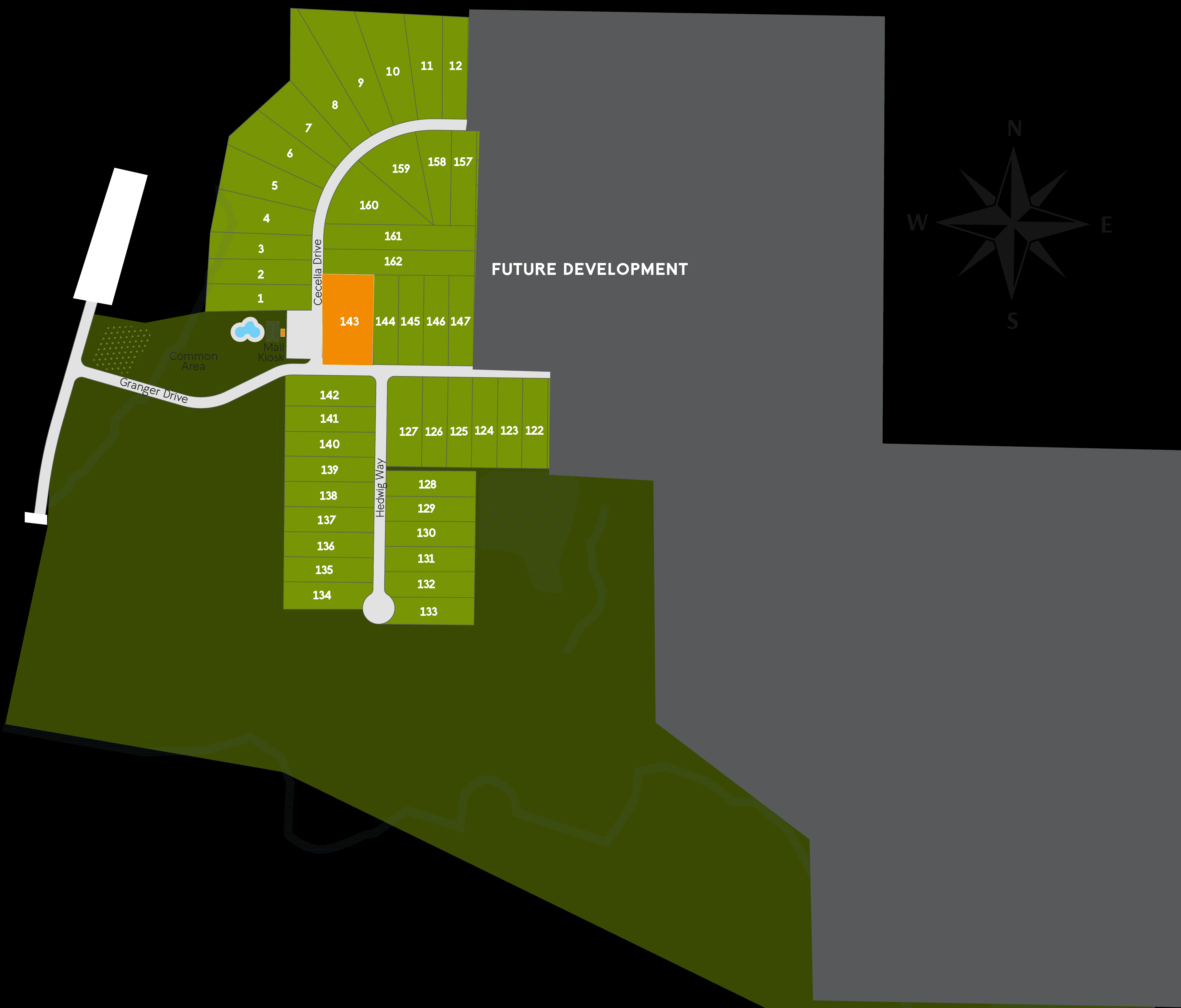 Sagebrook community map