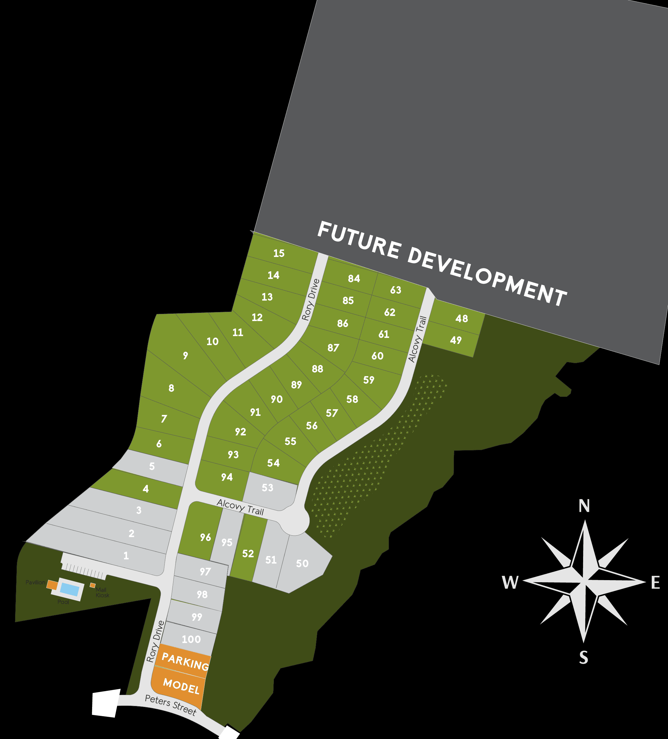 Laurel Creek community map