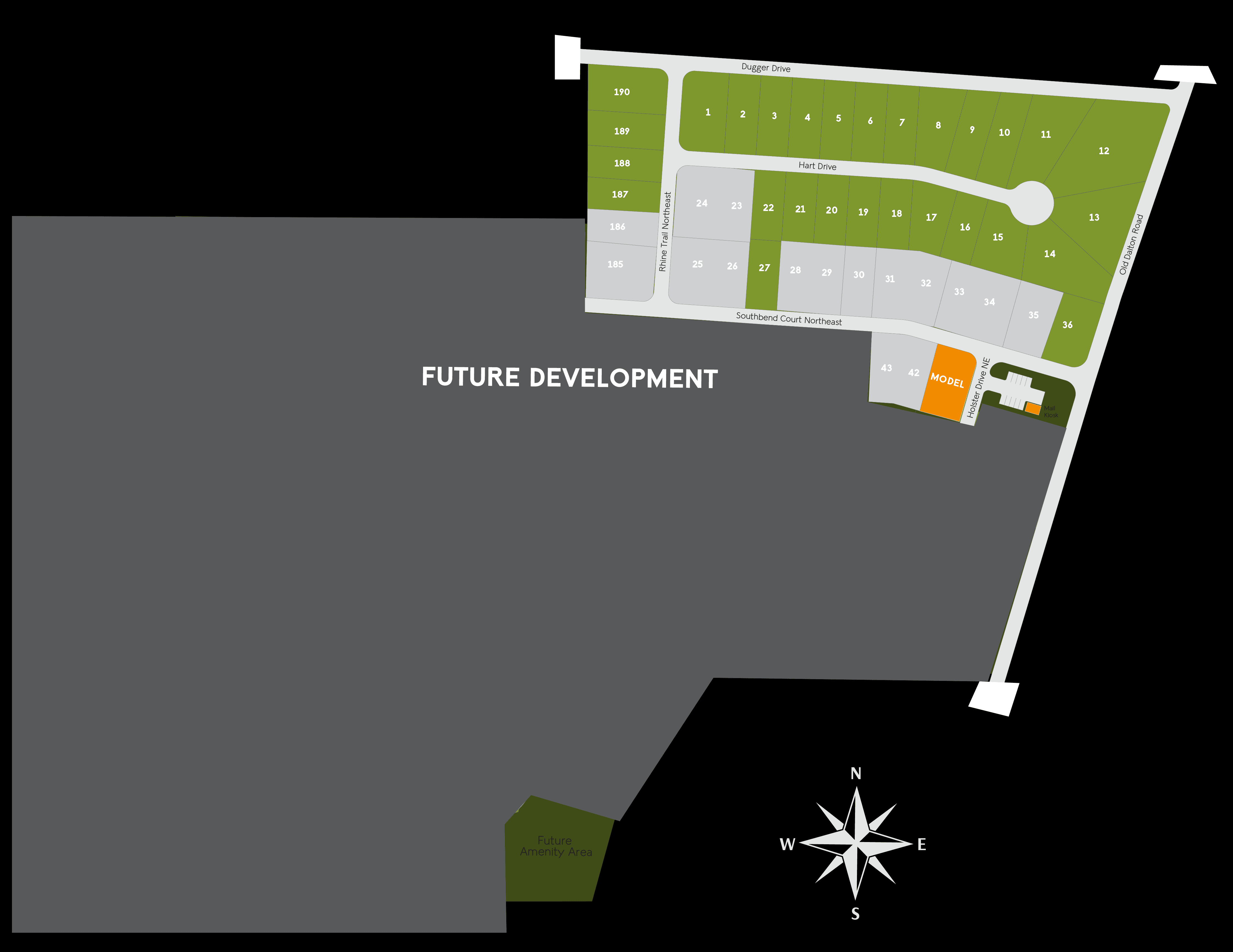 Southbend community map