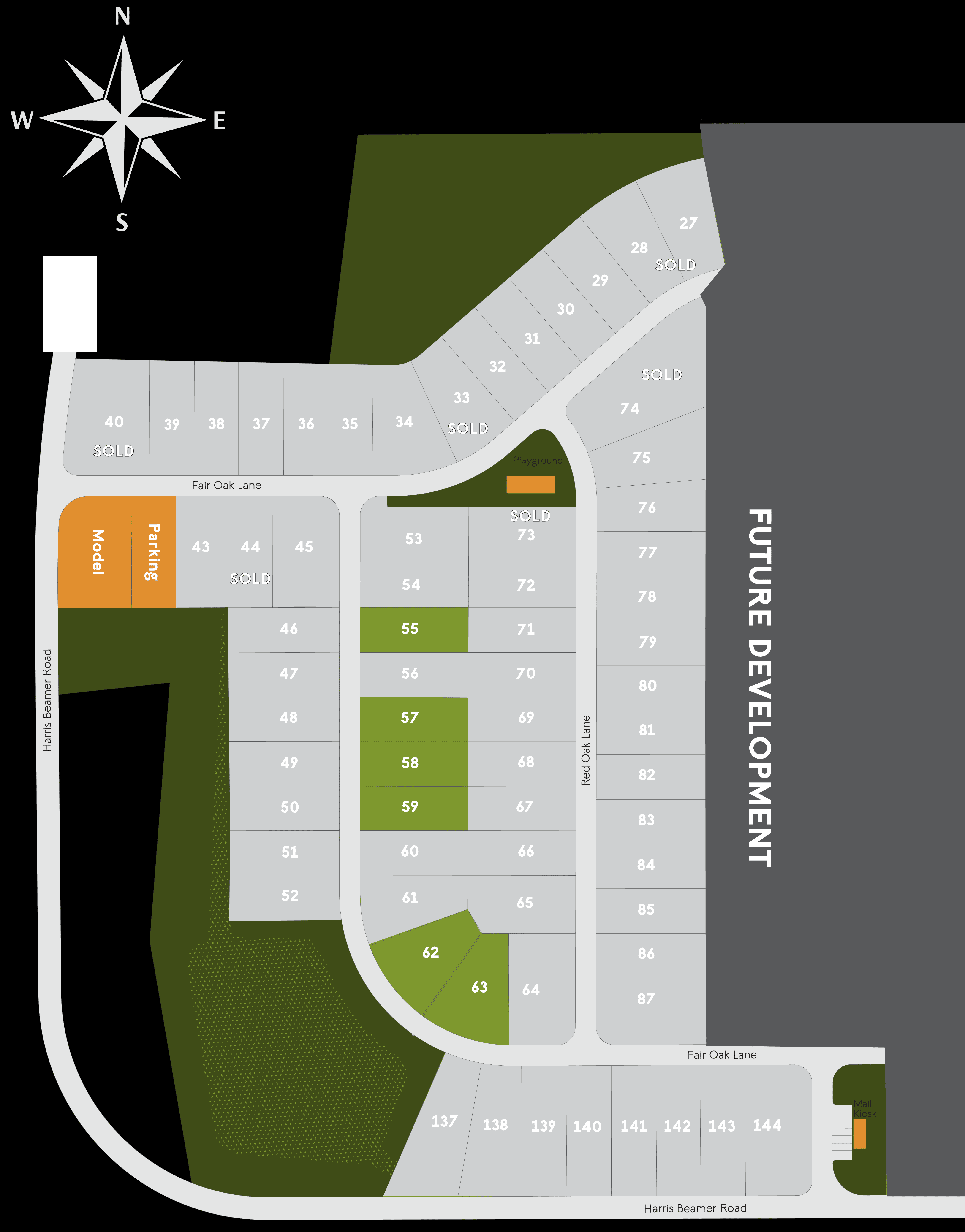 Fair Oak community map