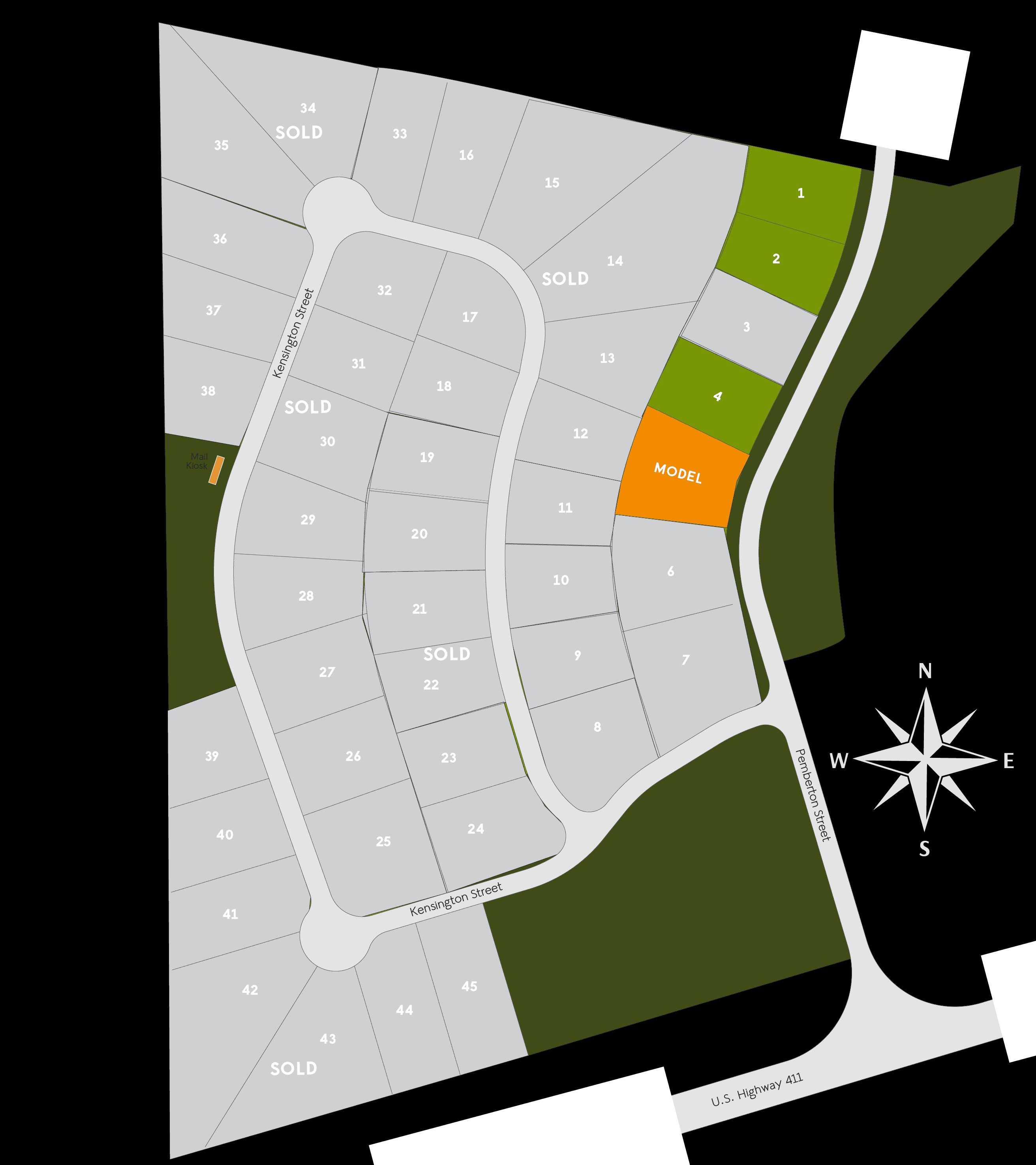 Kingston Park community map