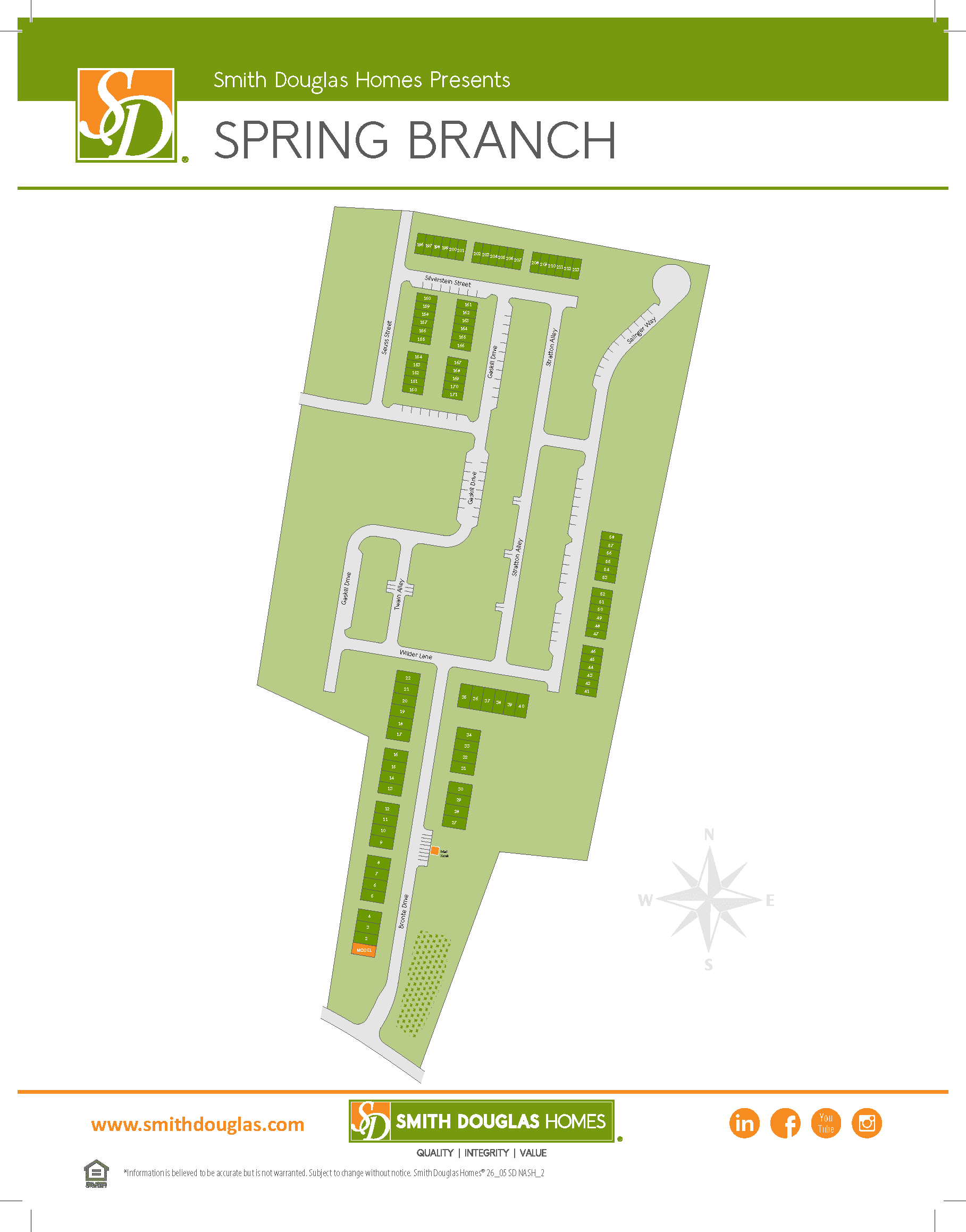 Spring Branch community map