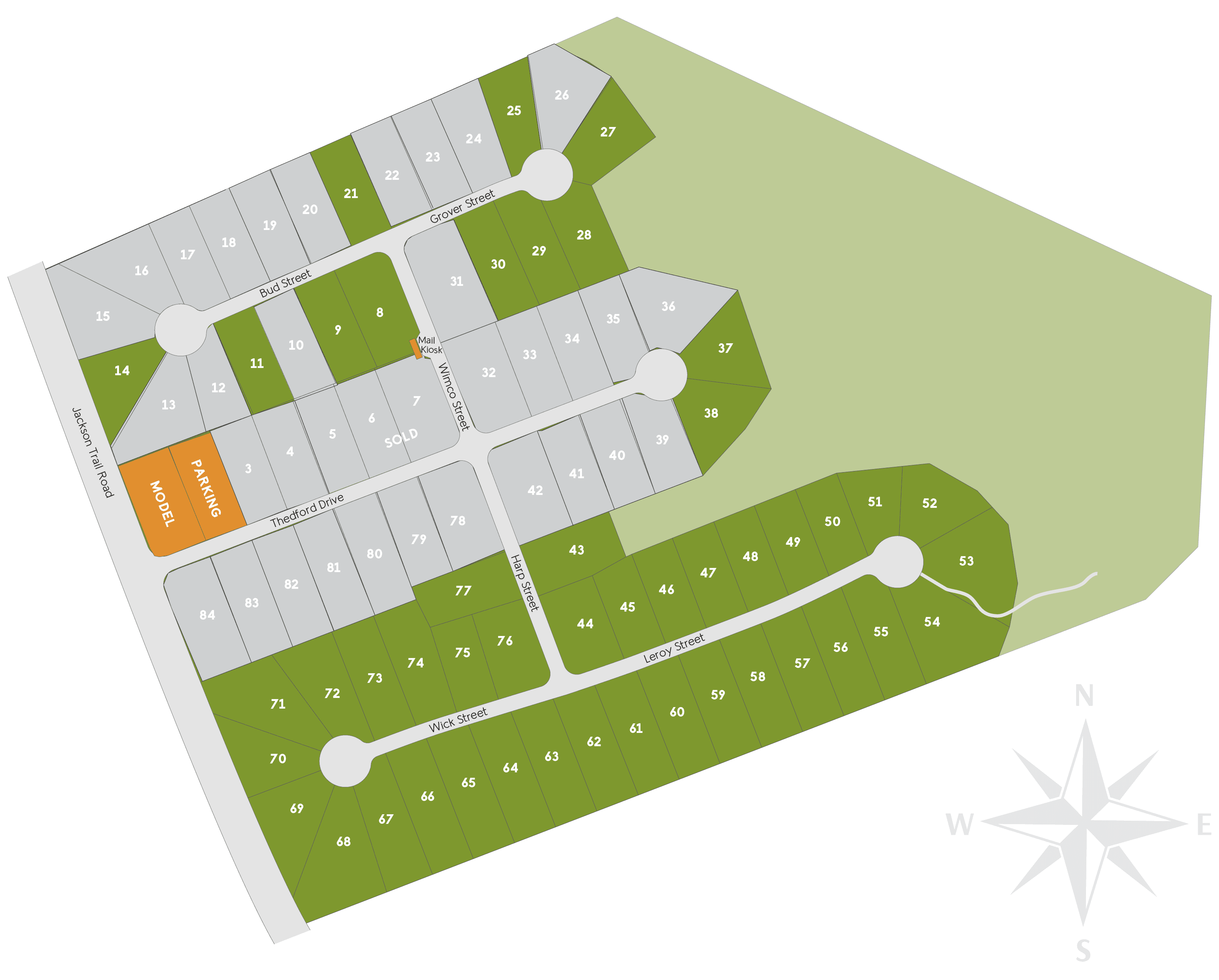 Allen Manor community map