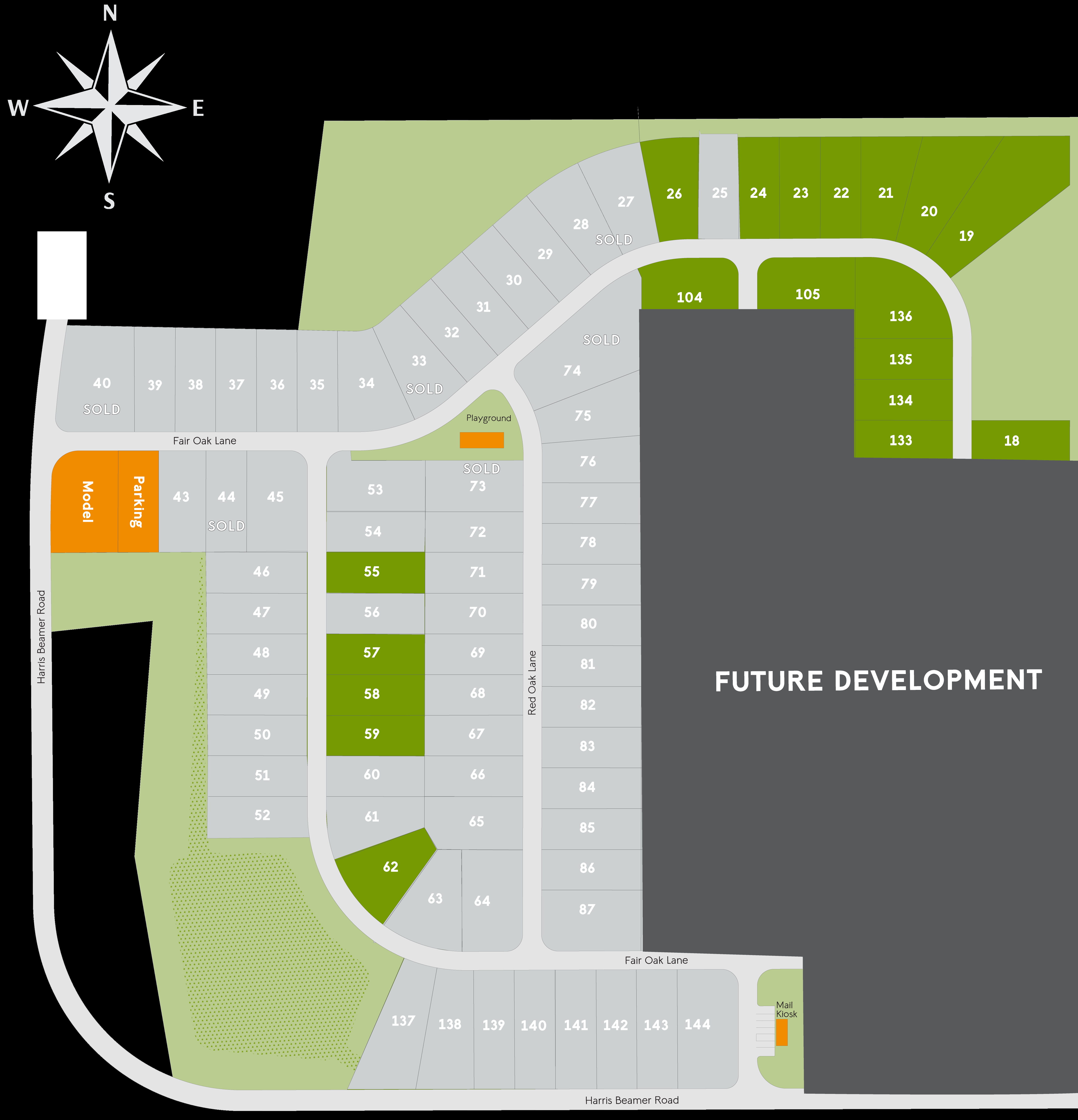 Fair Oak community map
