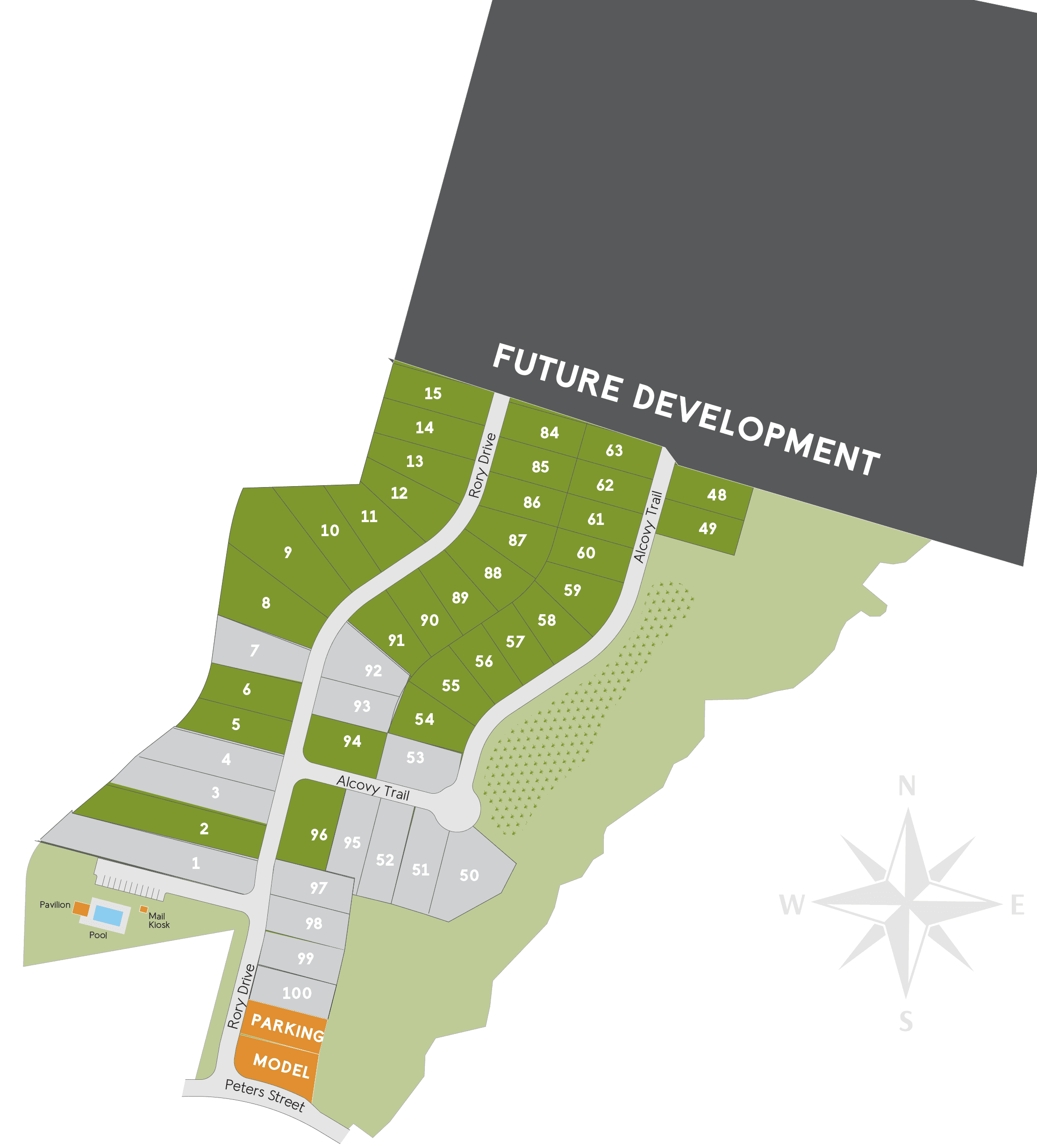 Laurel Creek community map
