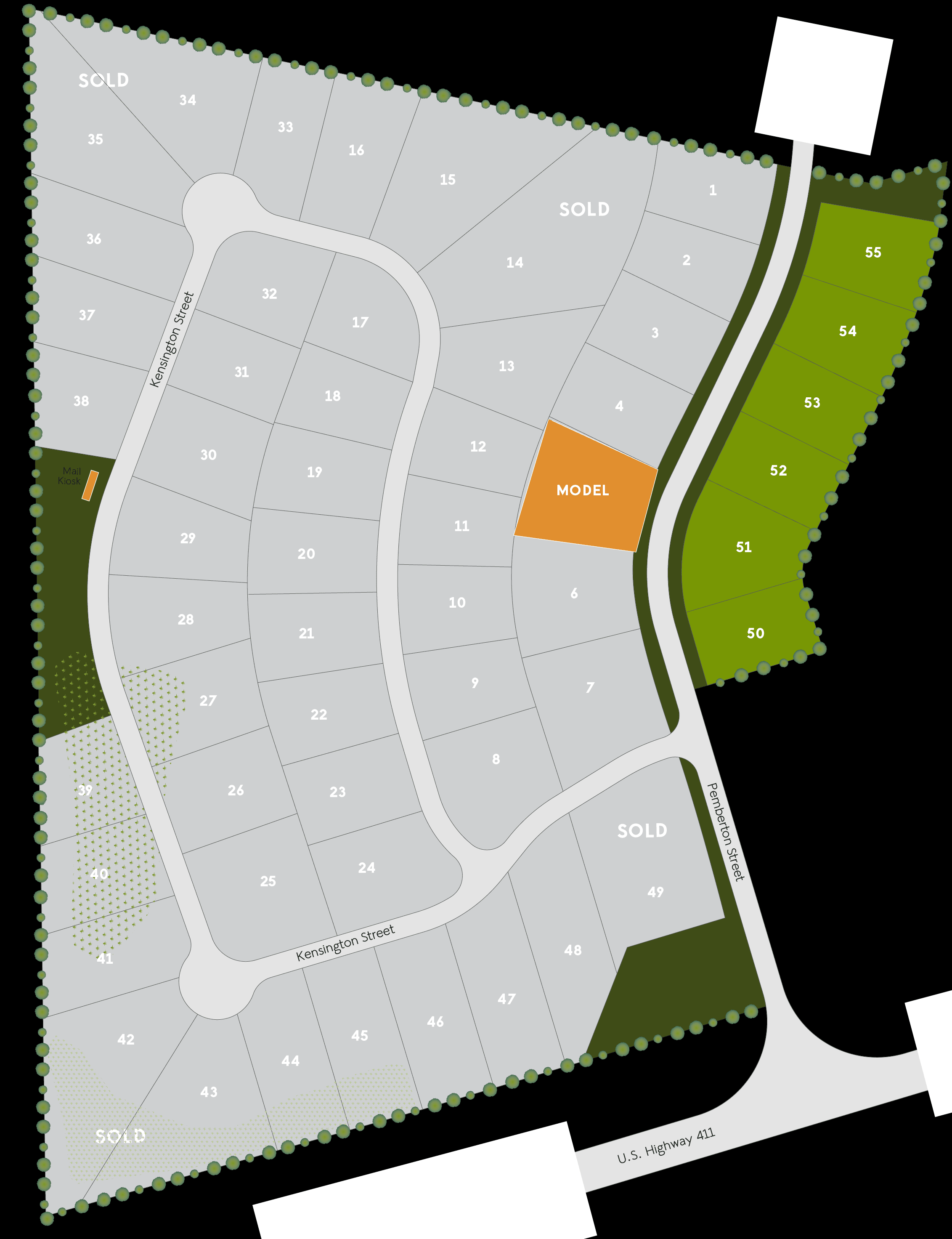 Kingston Park community map