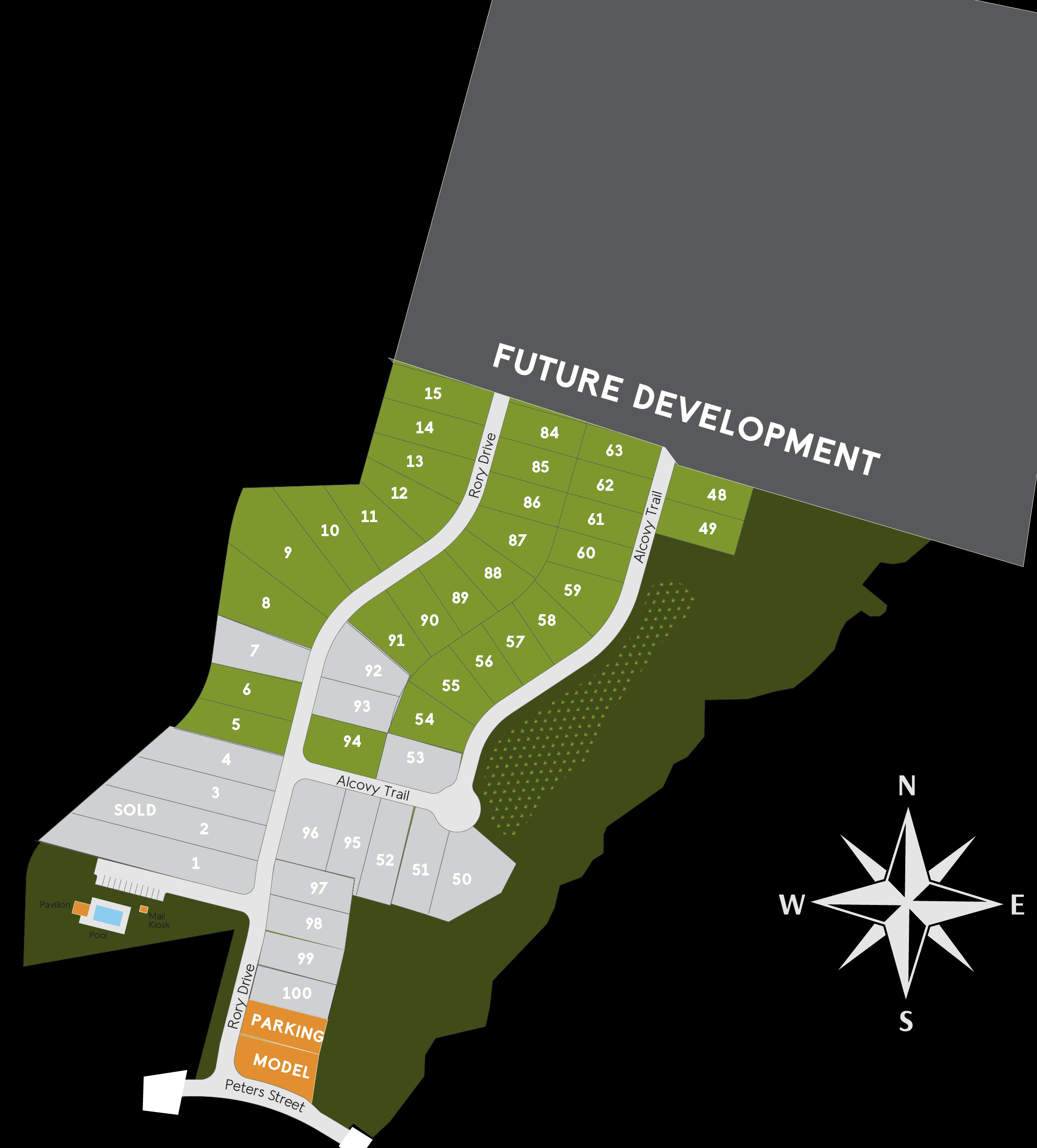 Laurel Creek community map
