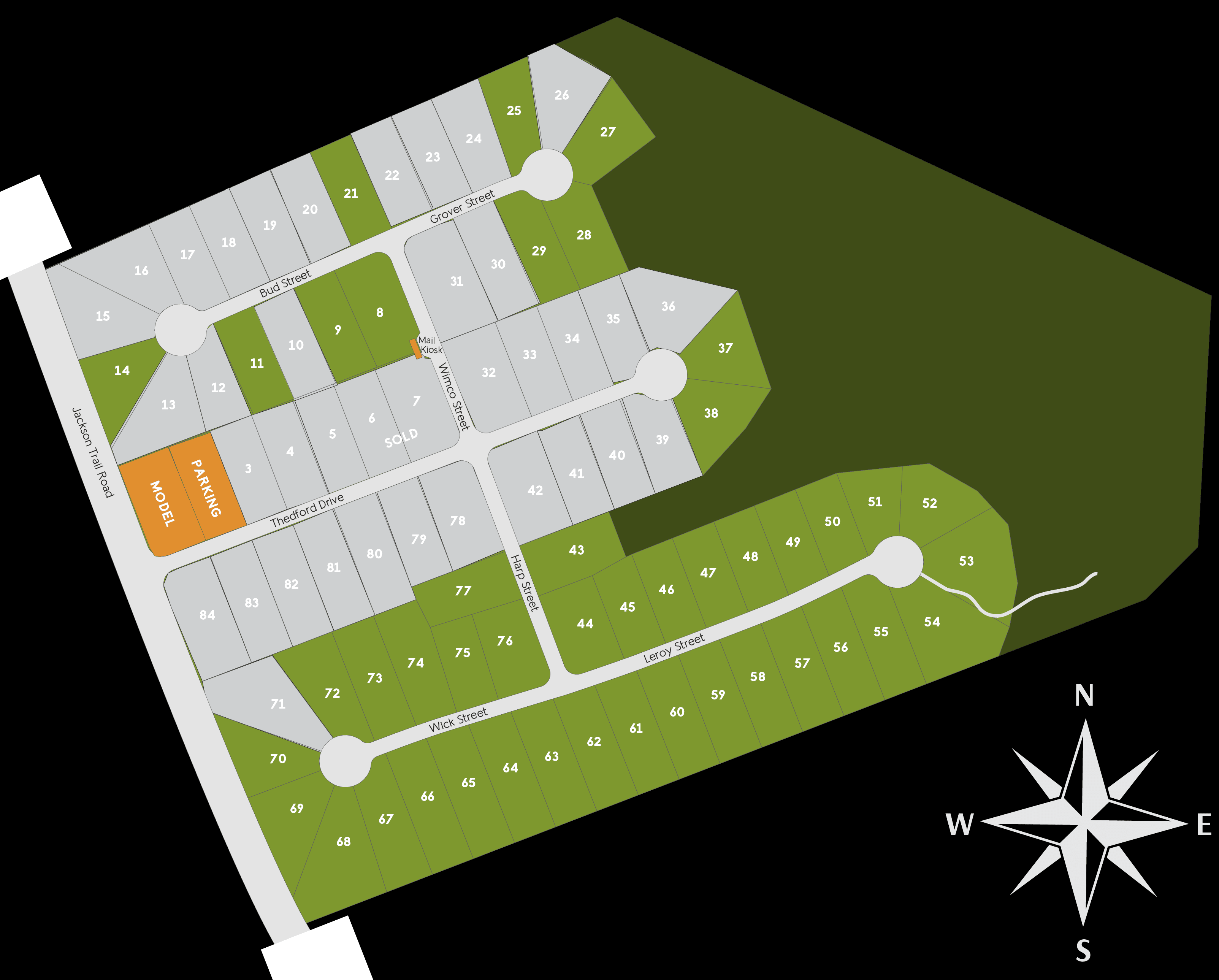 Allen Manor community map