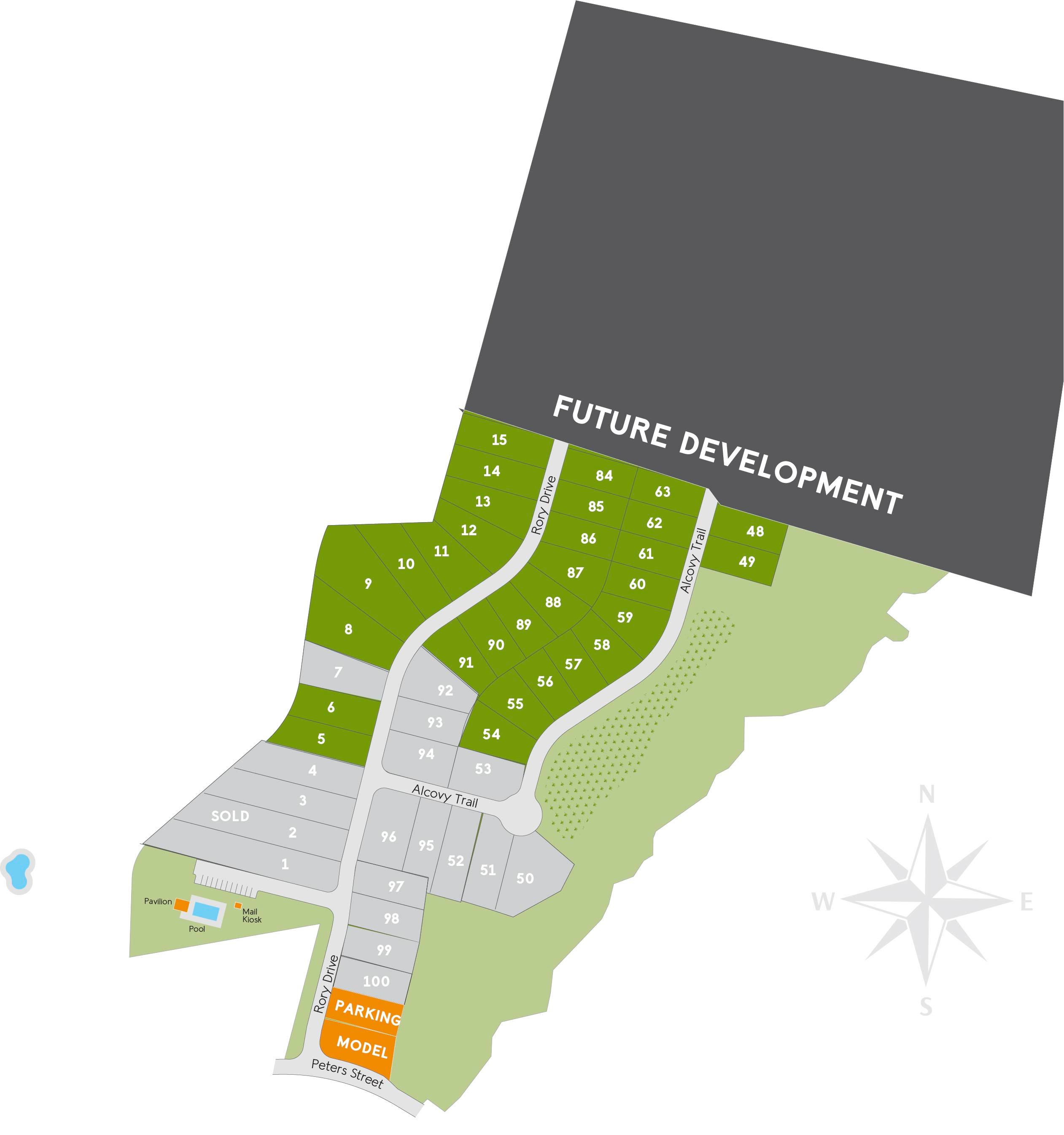 Laurel Creek community map