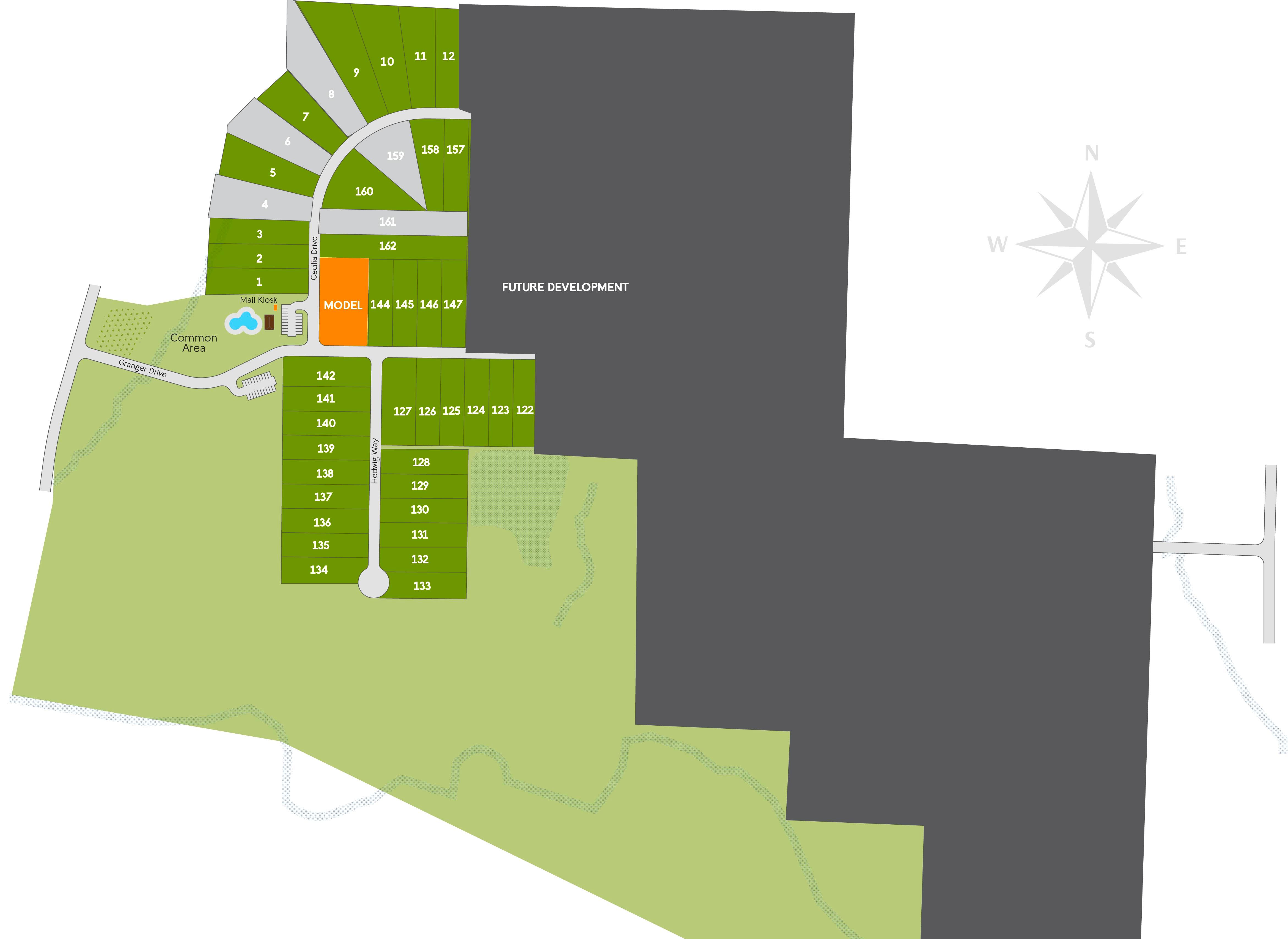 Sagebrook community map