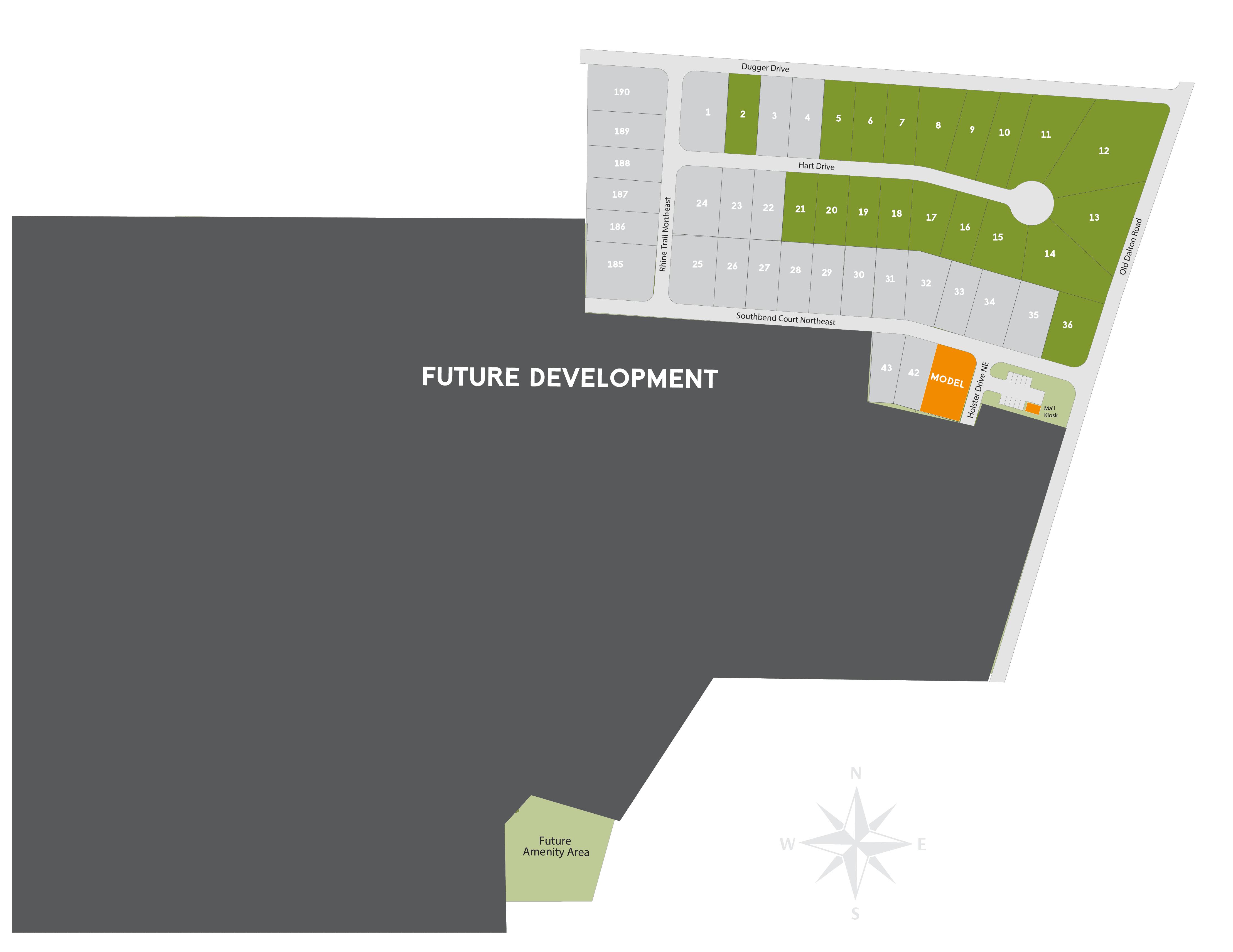 Southbend community map