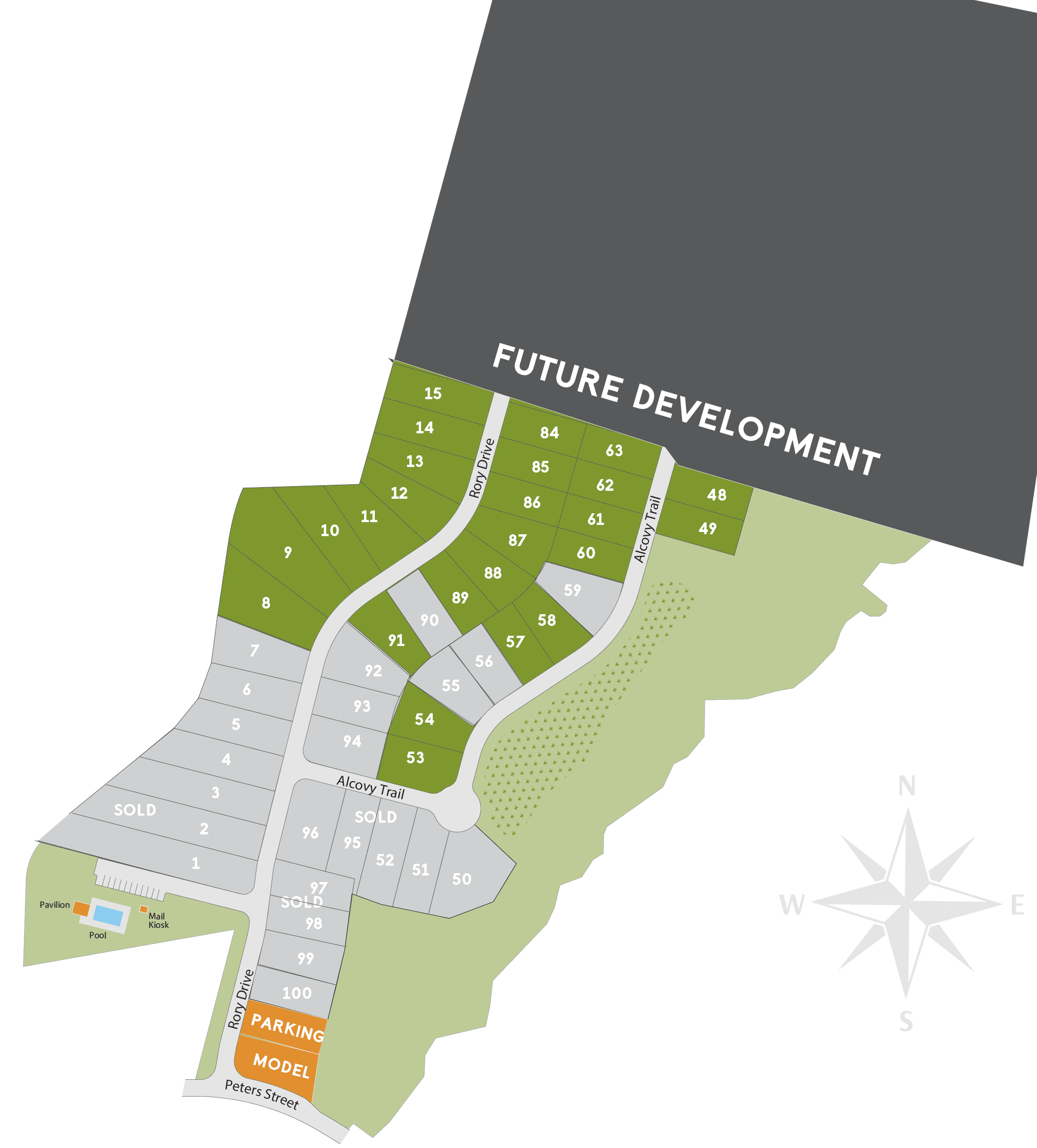Laurel Creek community map