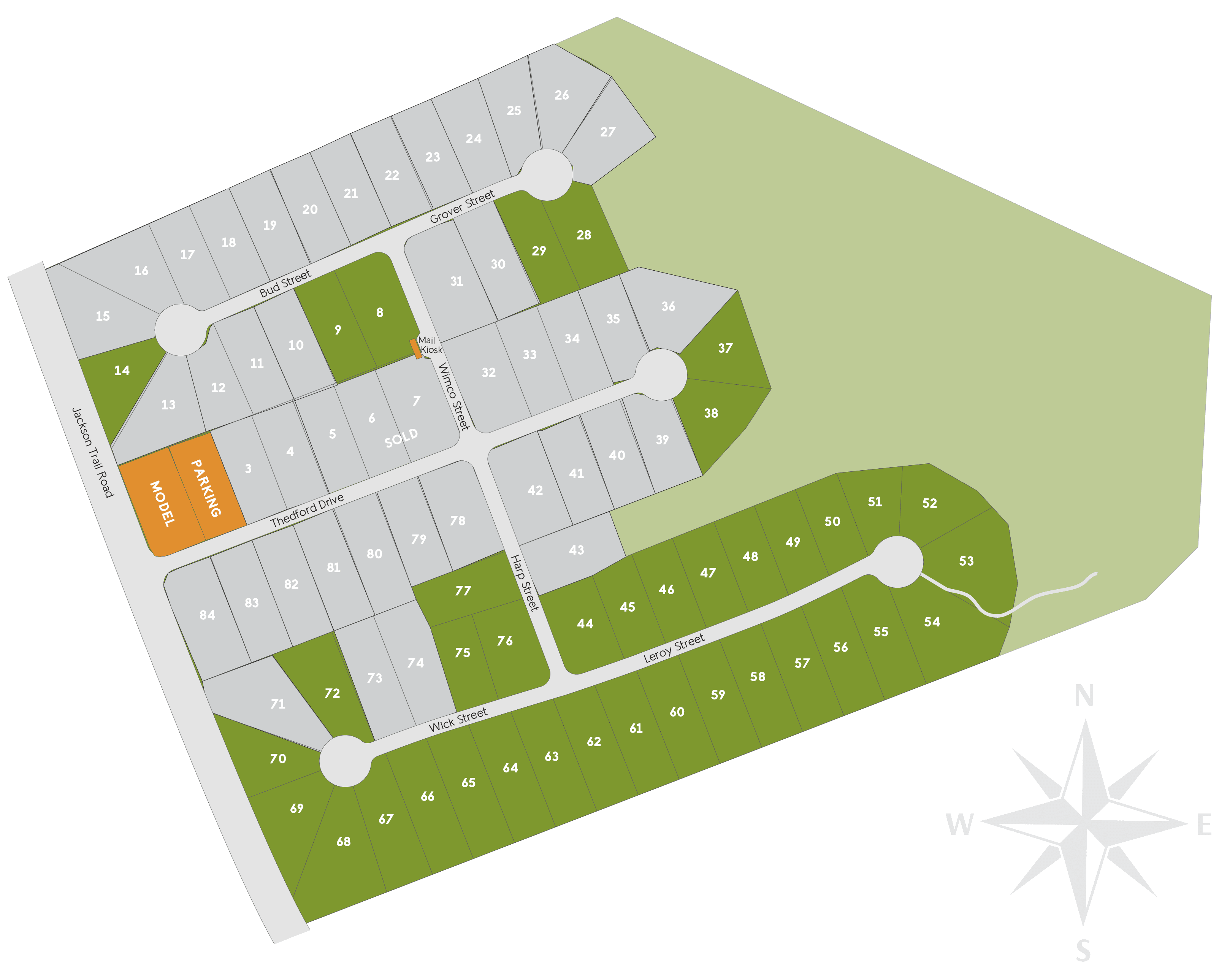 Allen Manor community map