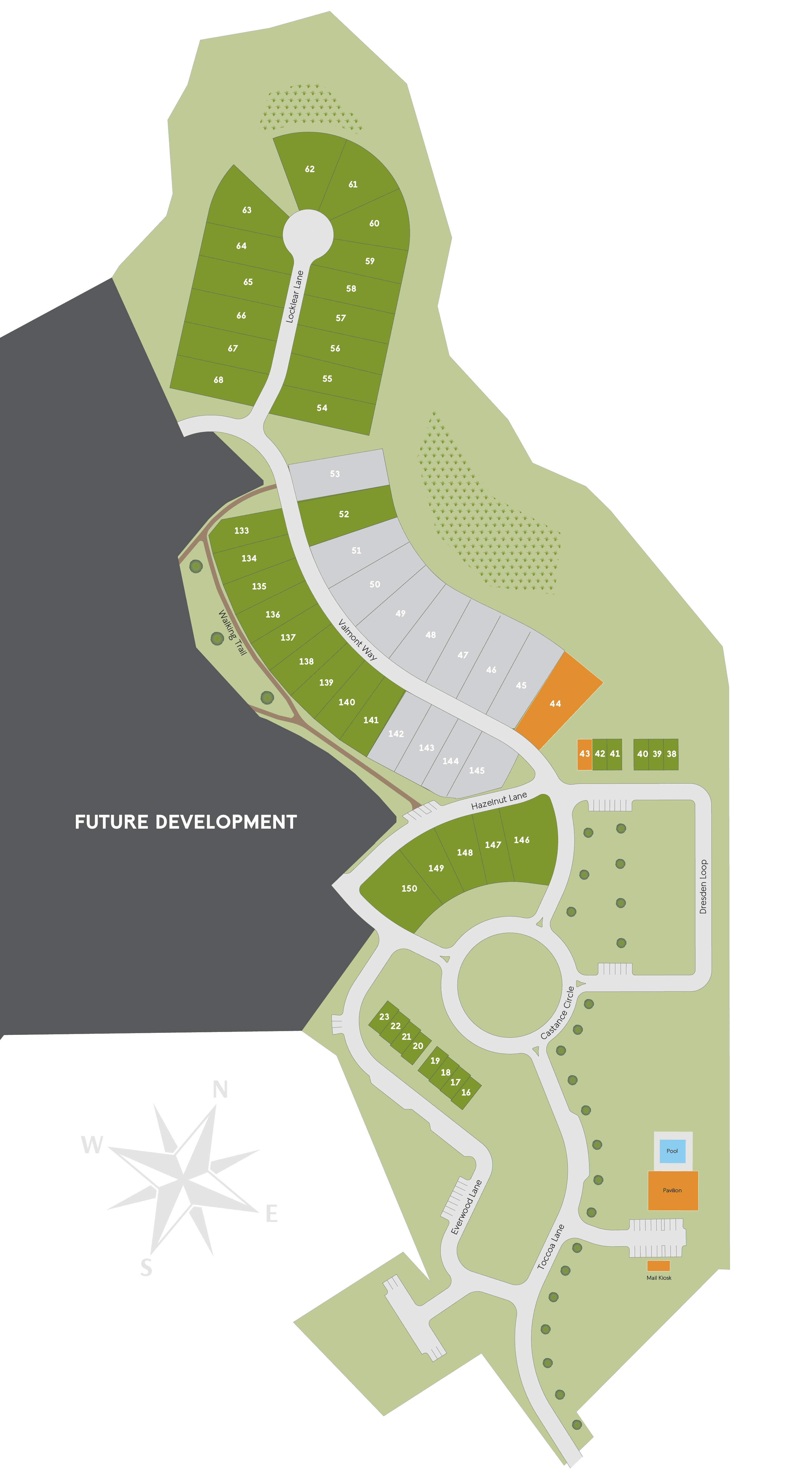 Chestnut Creek Crossing community map