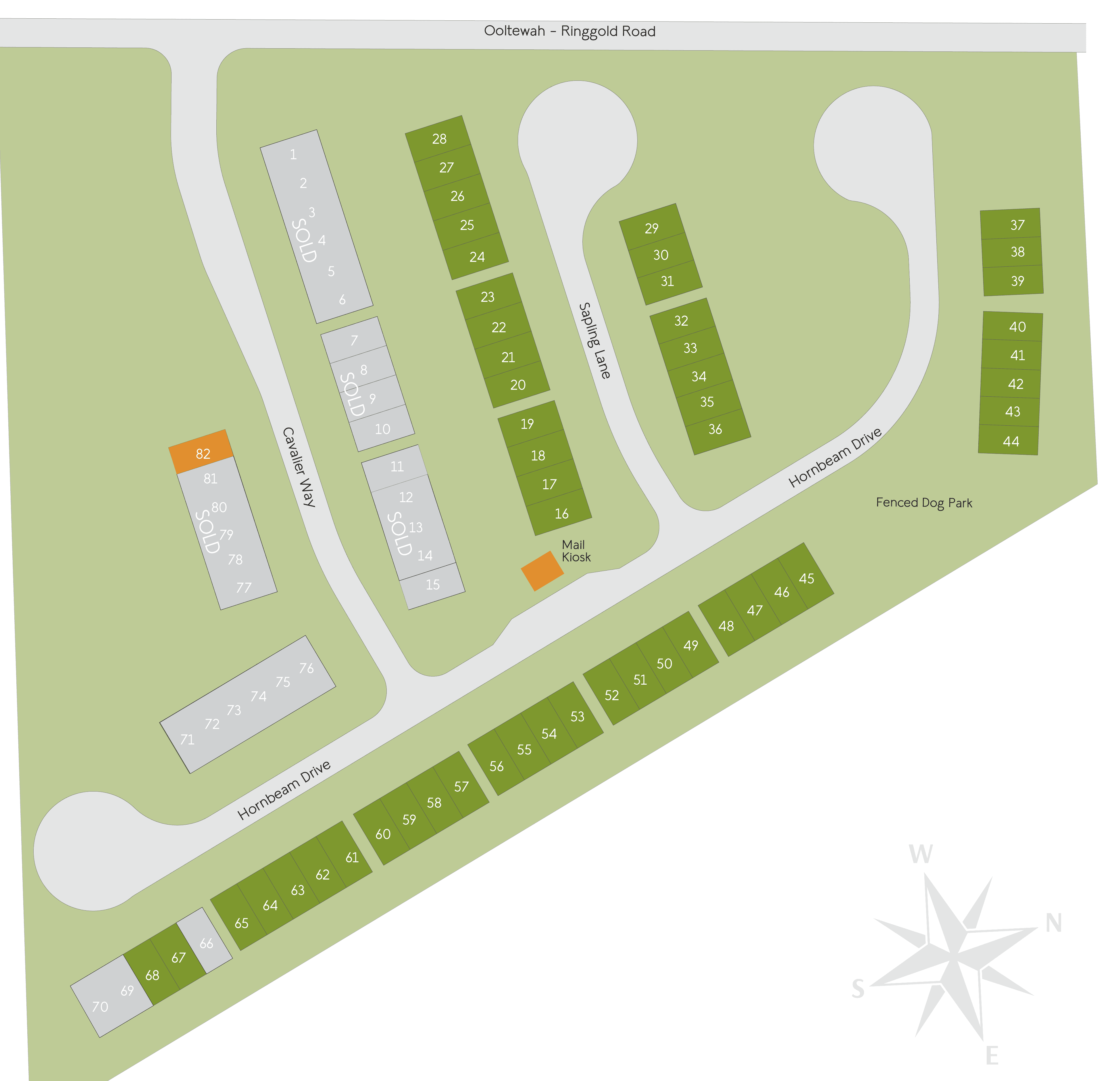 Dogwood Estates community map