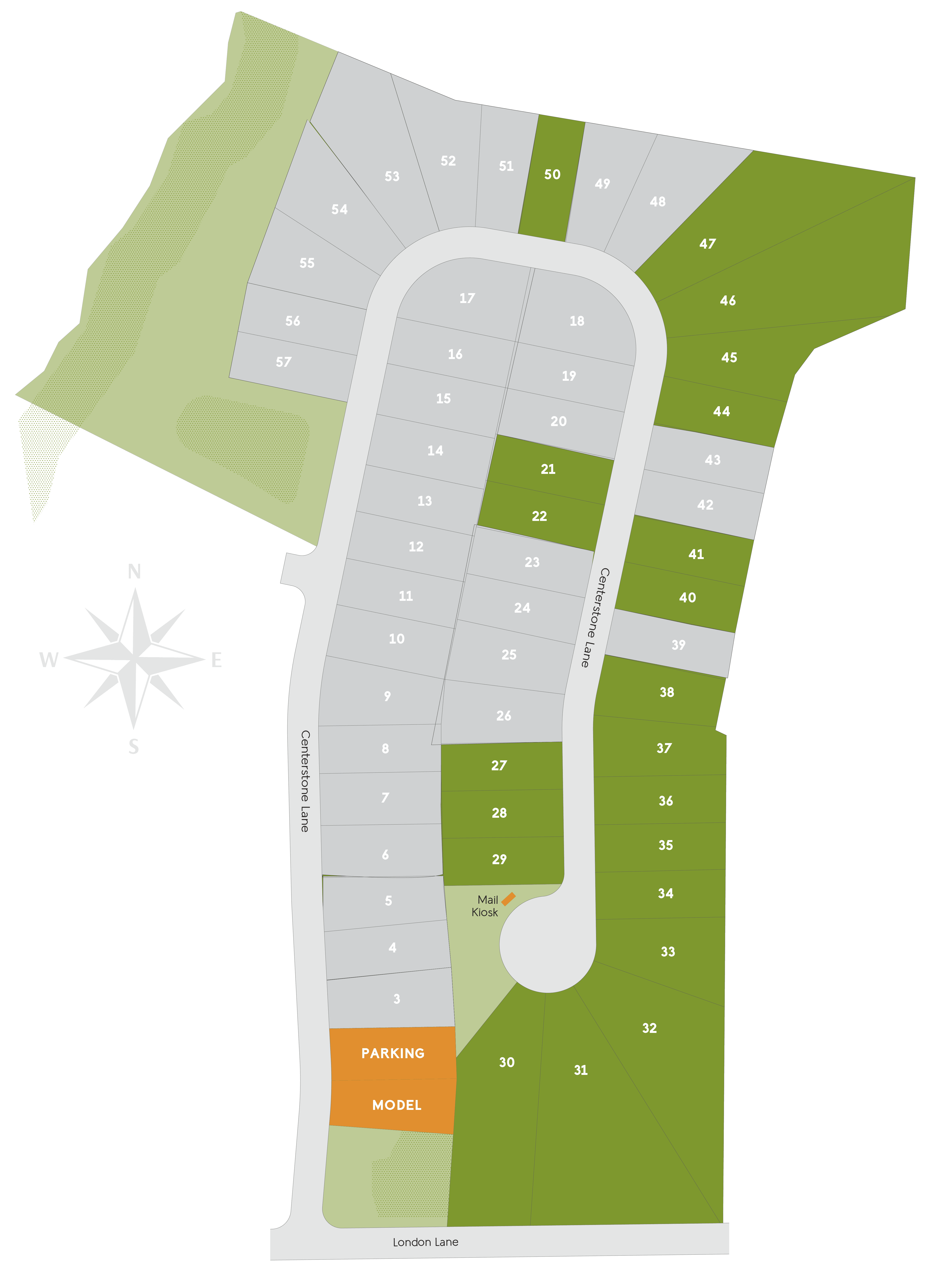 Capstone Estates community map