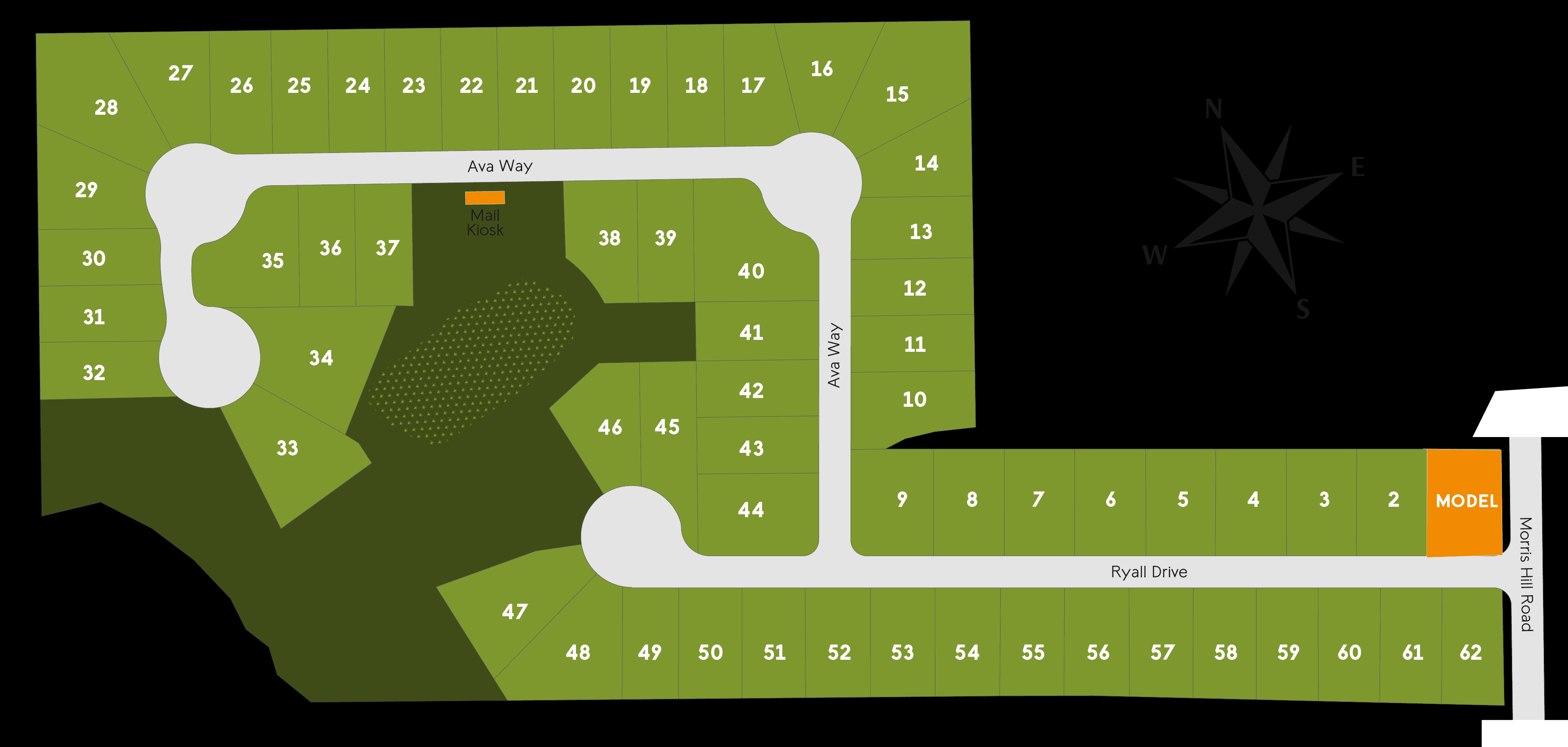 Ryall Branch community map