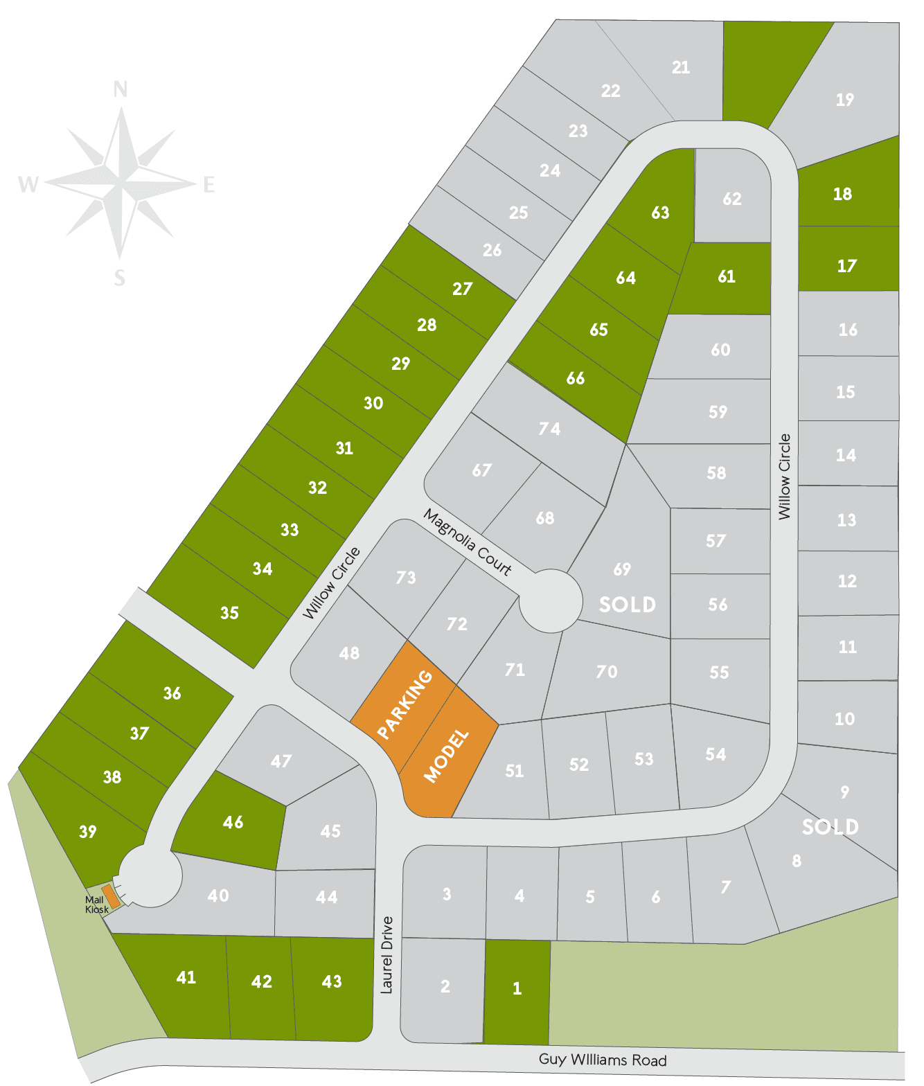 Laurel Ridge community map