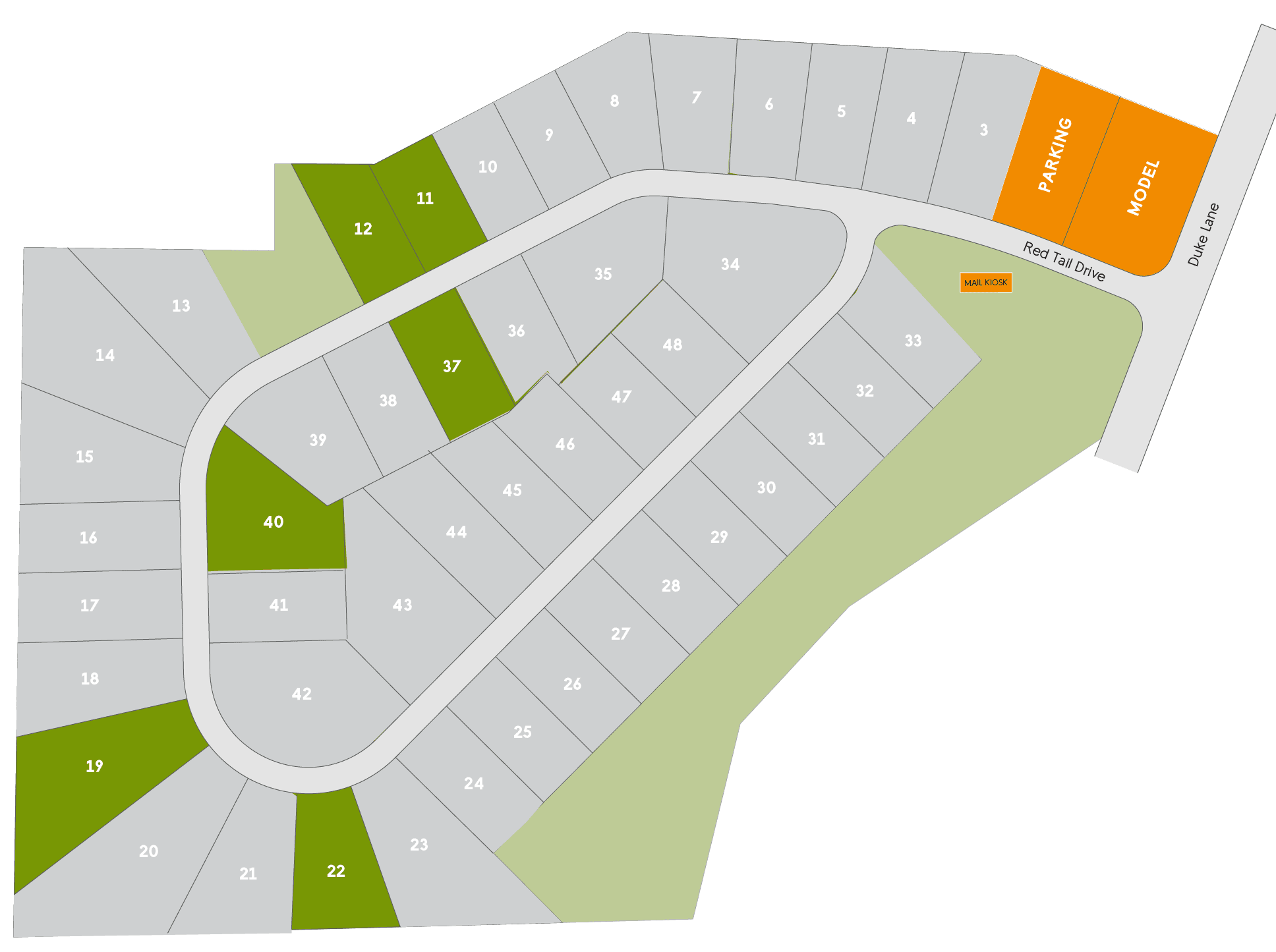 Hawks View community map